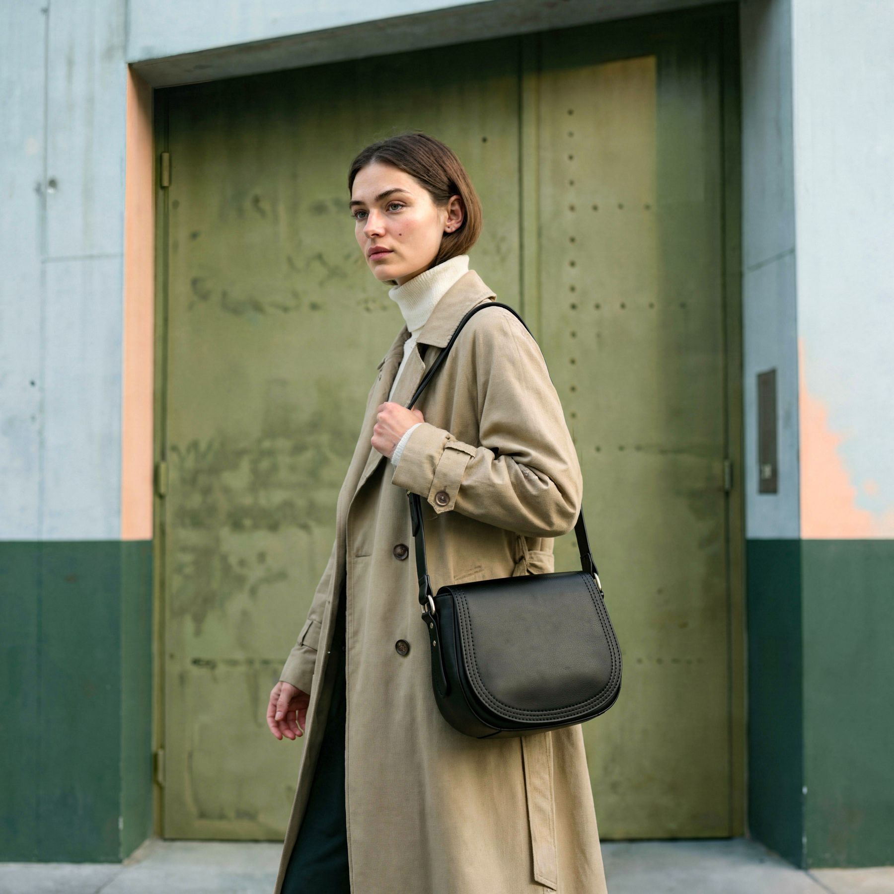 Schoudertas SUKI Schoudertas leer