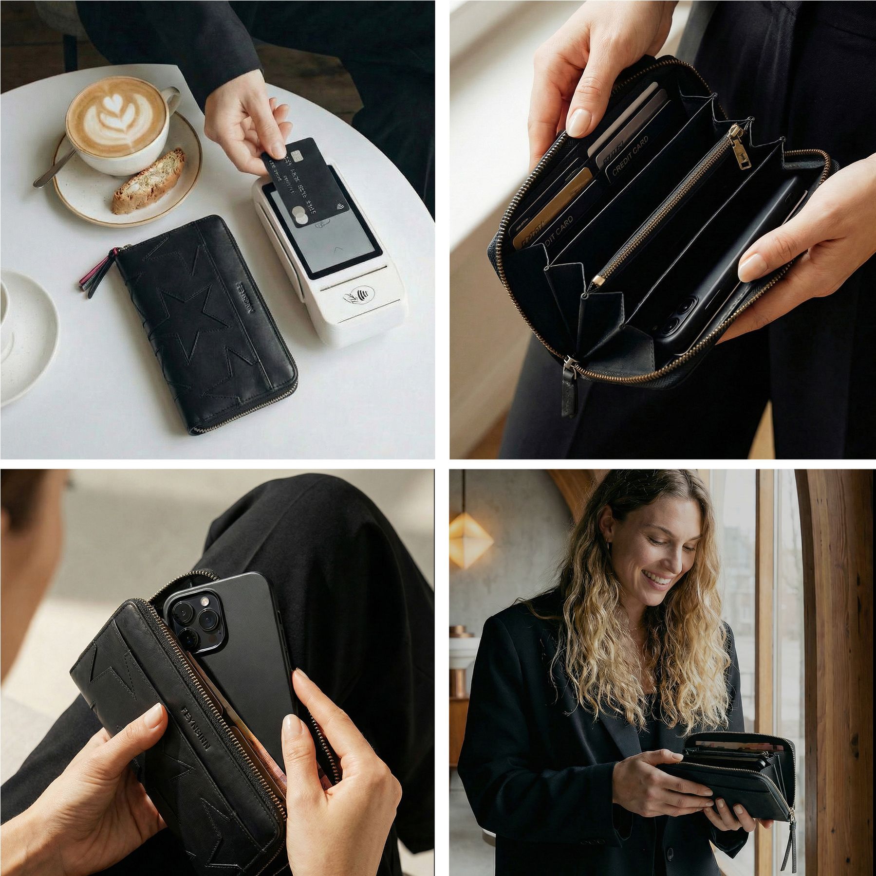 Geldbeutel-Leder-schwarz-schwarz-8-Collage