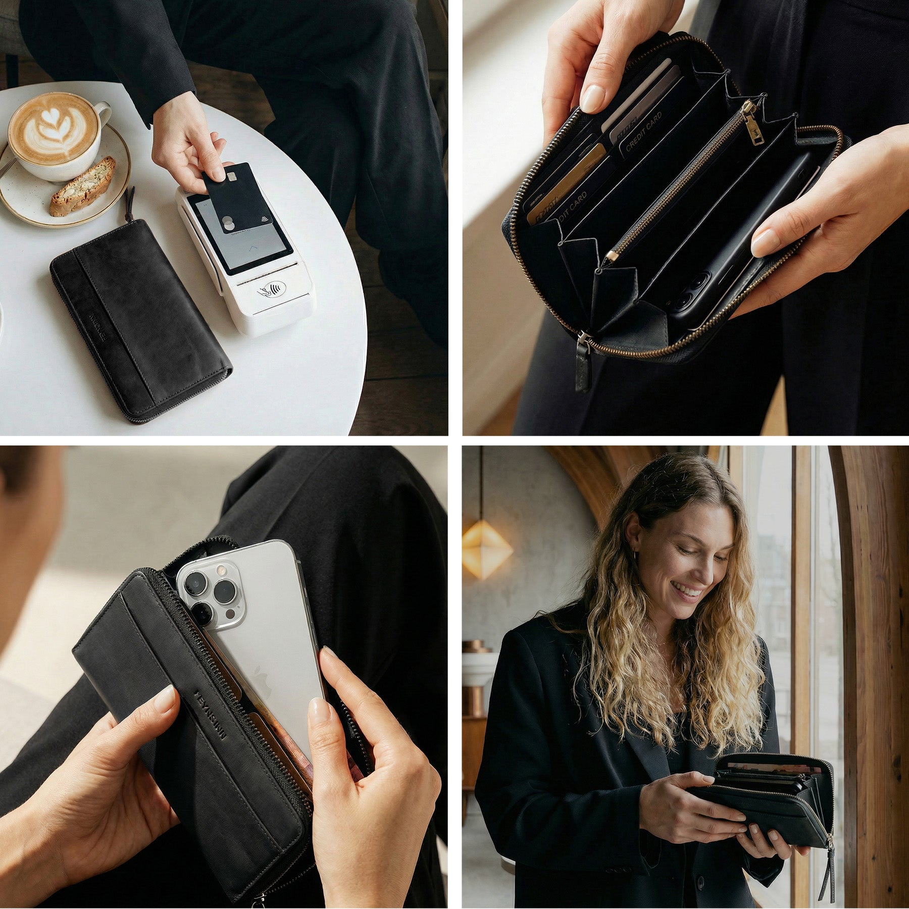 Geldbeutel-Leder-schwarz-8-Collage