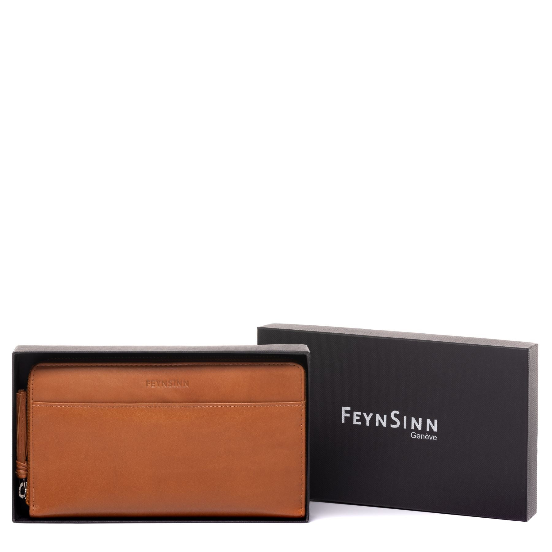 FEYNSINN Geldbeutel Leder RONJA schwarz oder braun 43437