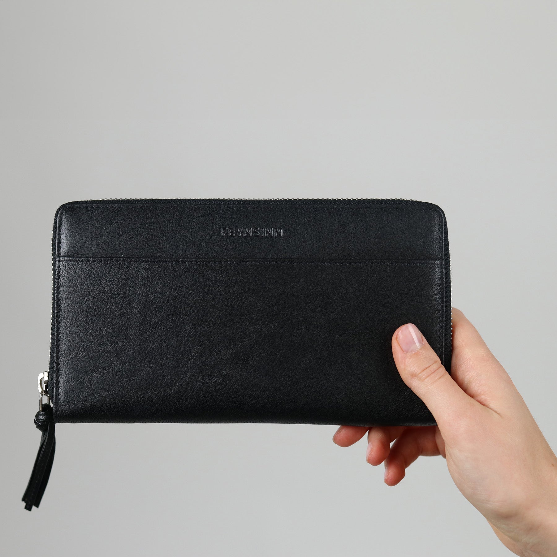 FEYNSINN Geldbeutel Leder RONJA schwarz oder braun 43876