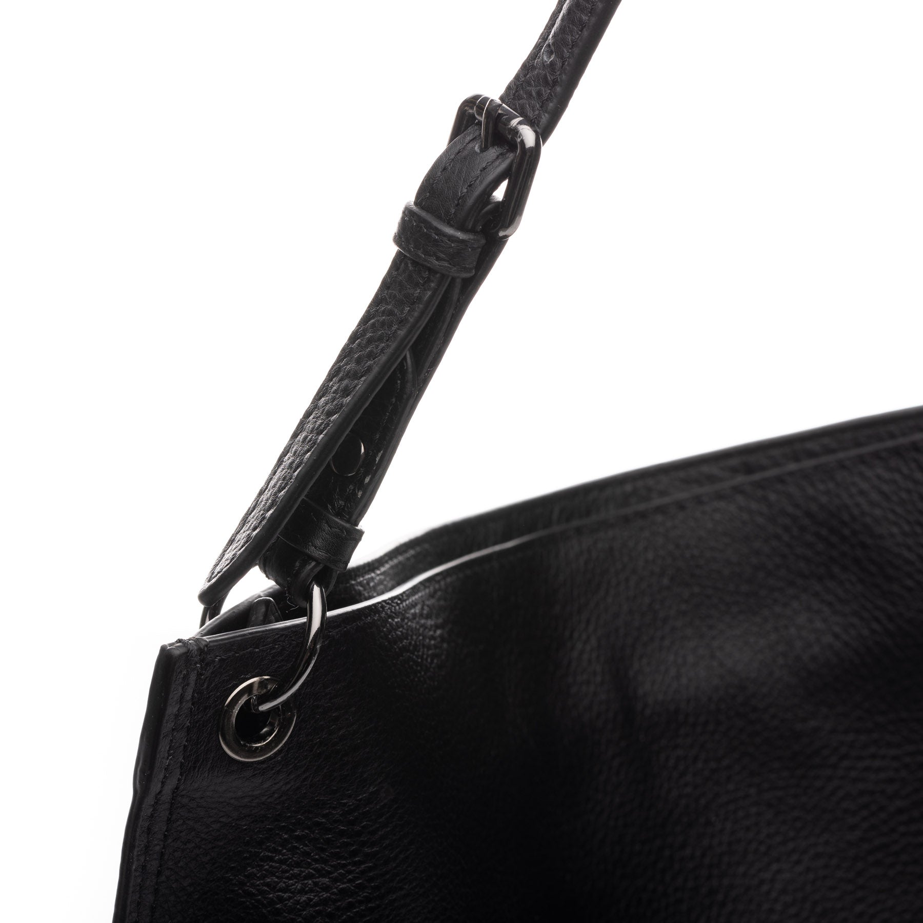 FEYNSINN Hobo Bag Leder JUNA schwarz 39150