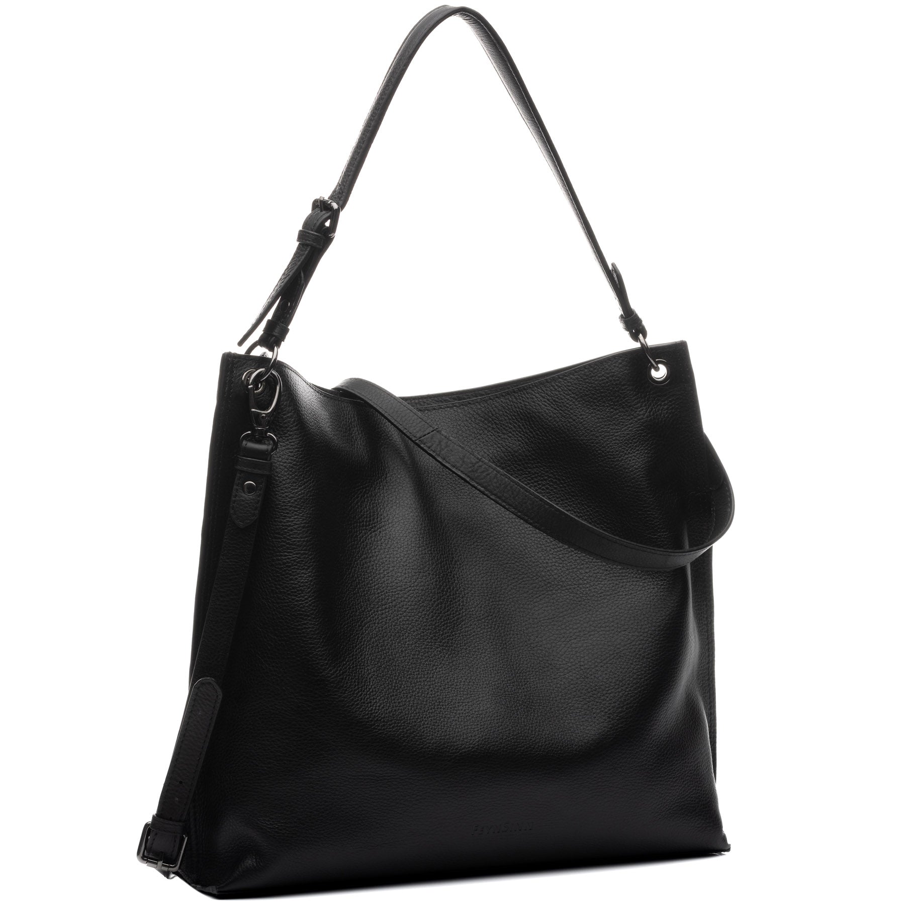 FEYNSINN Hobo Bag Leder JUNA schwarz 39152