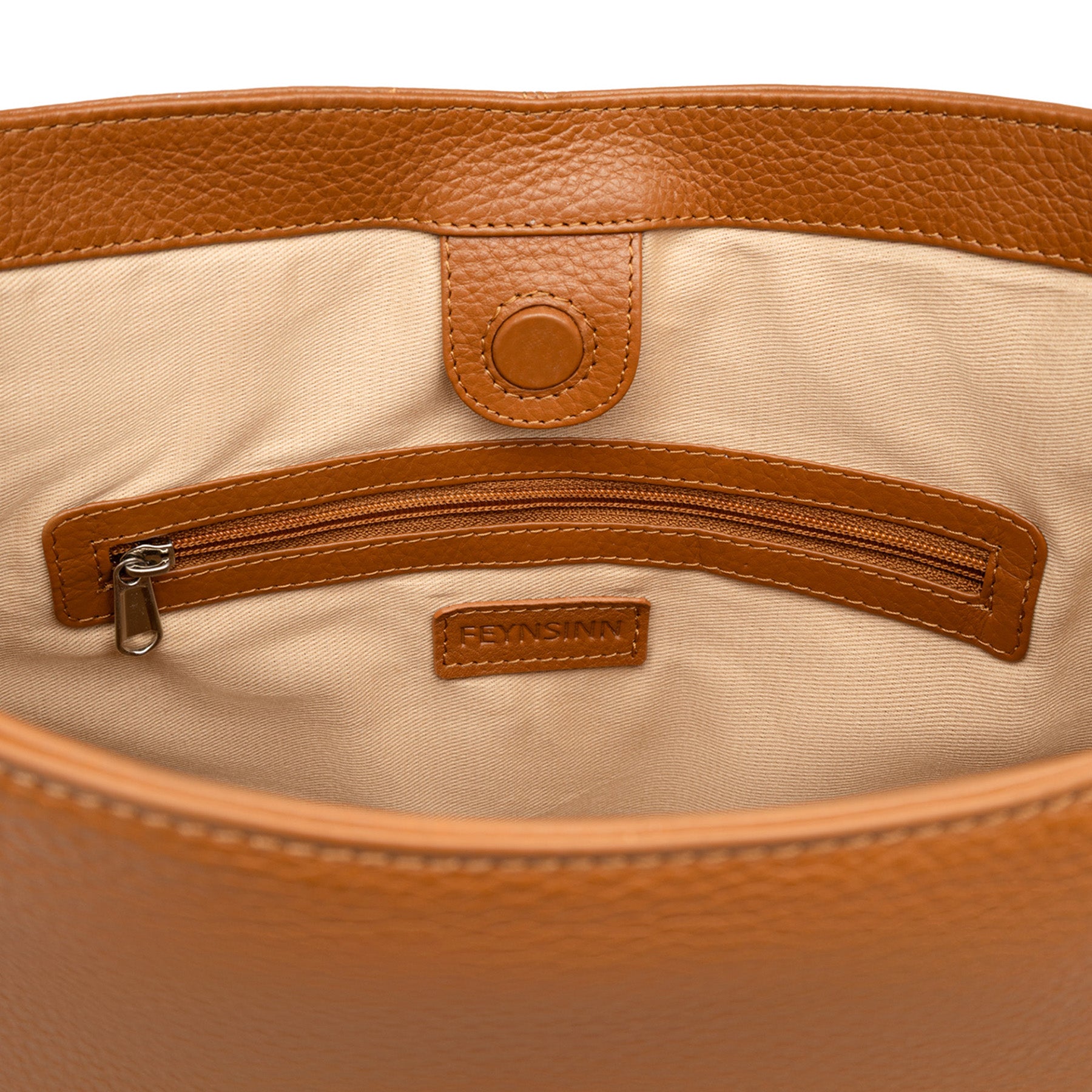 NOE Hobo Bag Rambler braun Innenfach