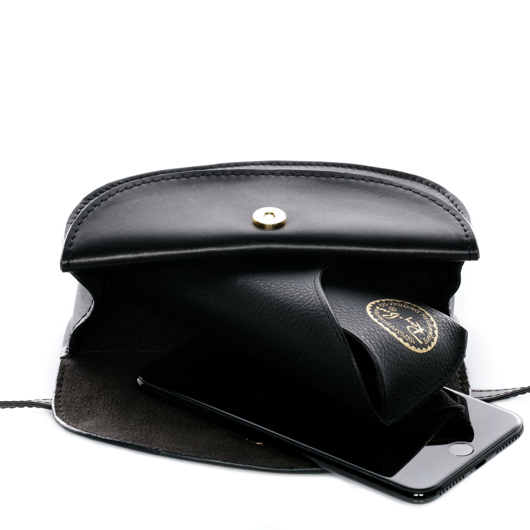 FEYNSINN BERLIN Umhängetasche Leder klein MARVI schwarz 22033