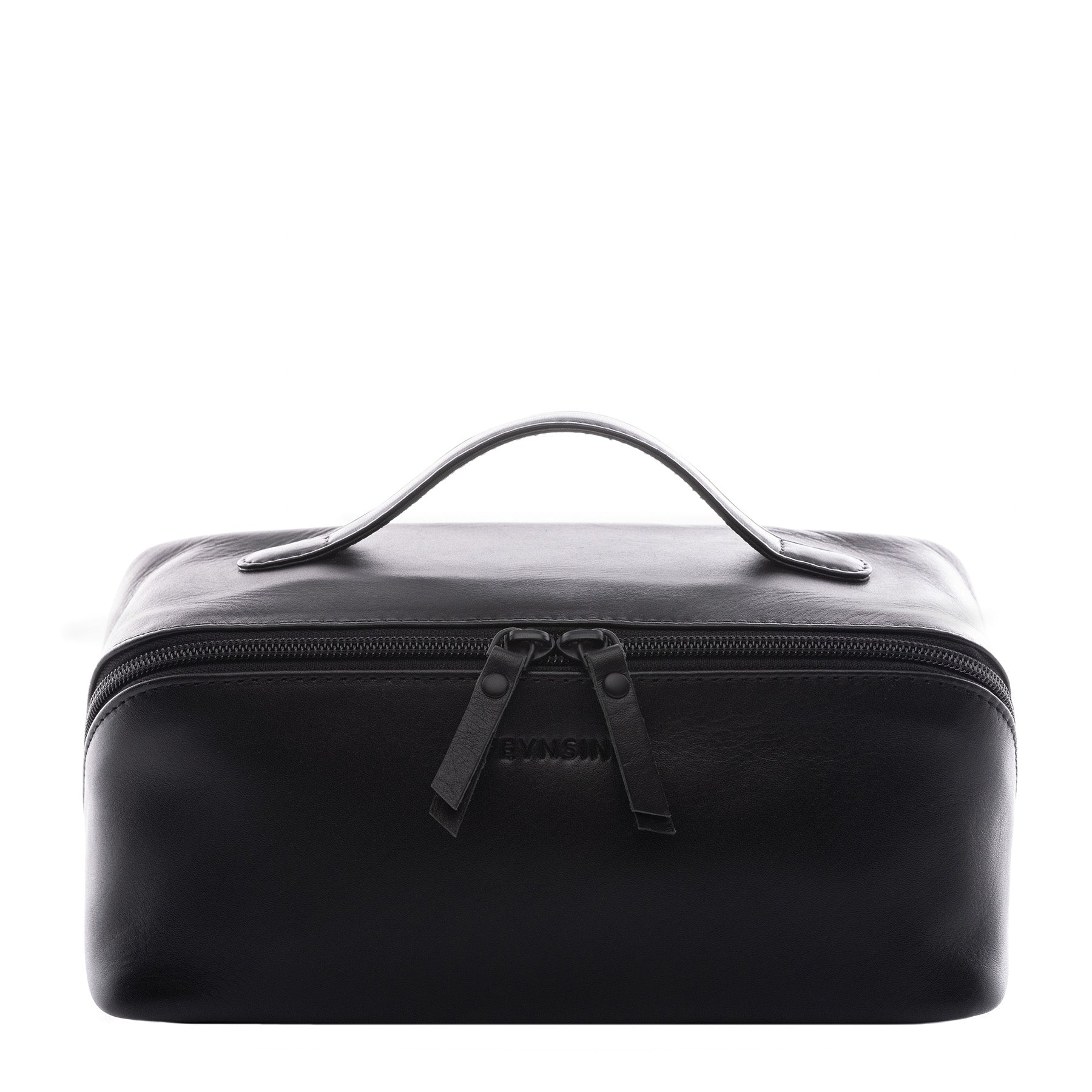 FEYNSINN Kulturtasche Leder BO schwarz Kulturbeutel 44299