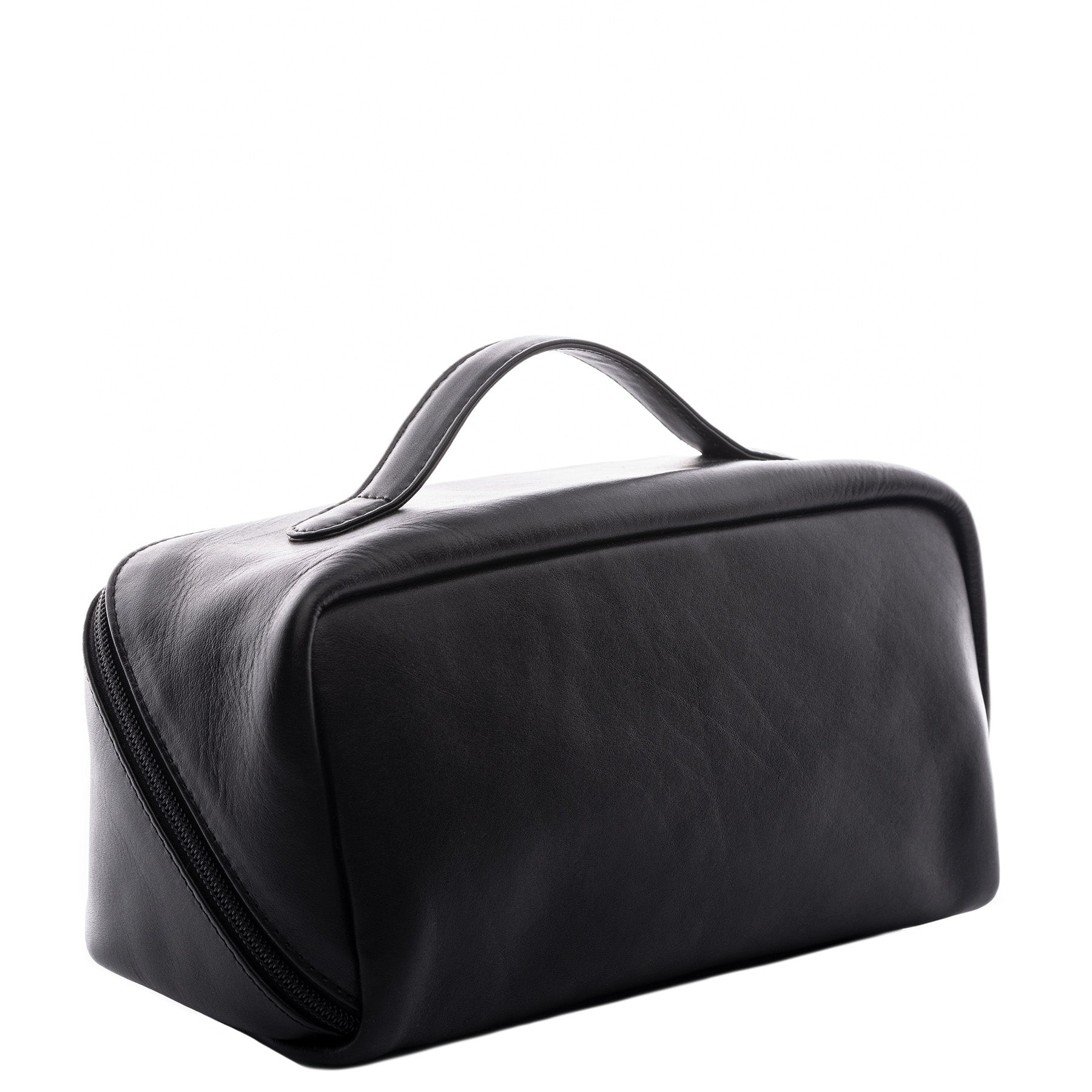 FEYNSINN Kulturtasche Leder BO schwarz Kulturbeutel 44301