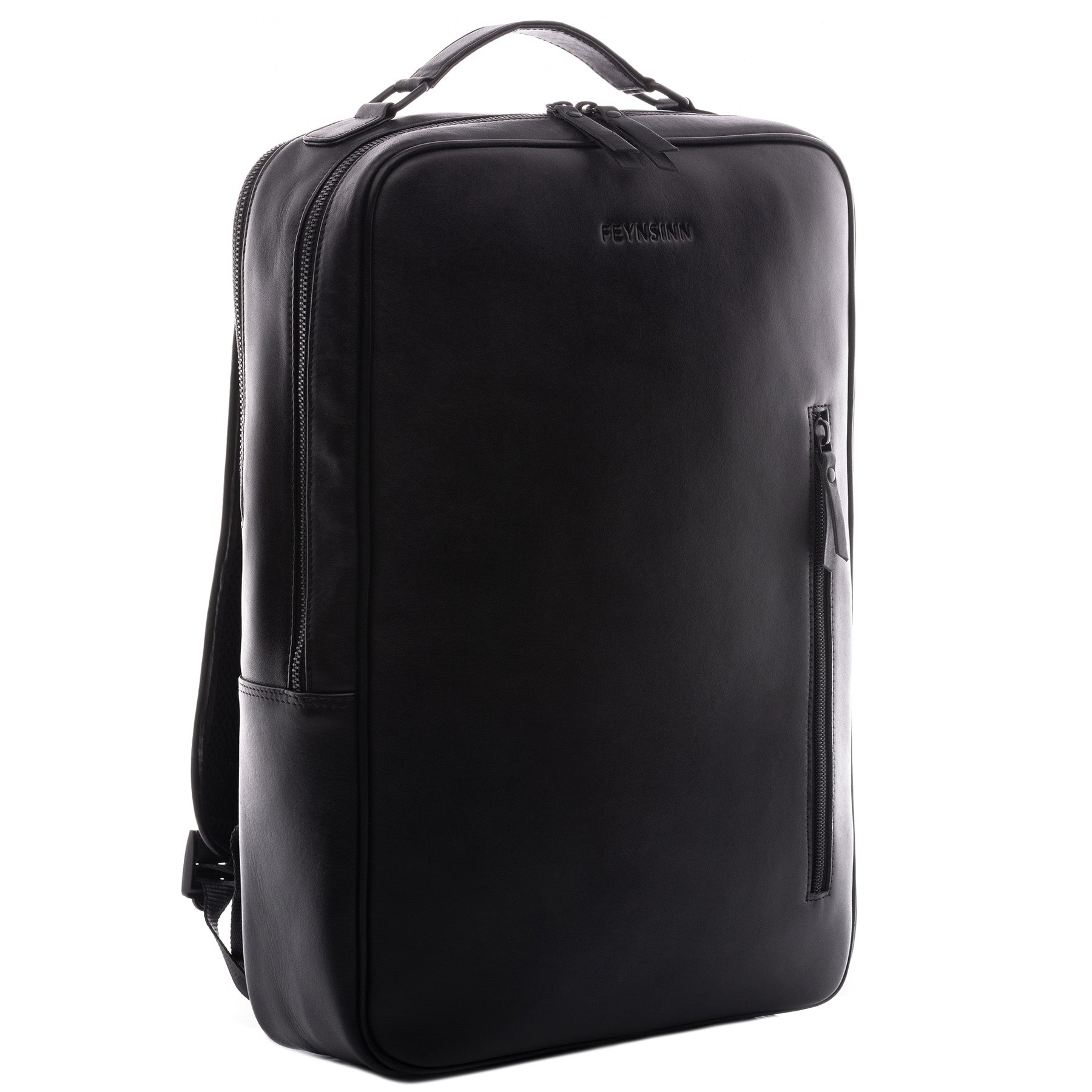 FEYNSINN Laptoprucksack Leder TJARK Large Kurierrucksack 1