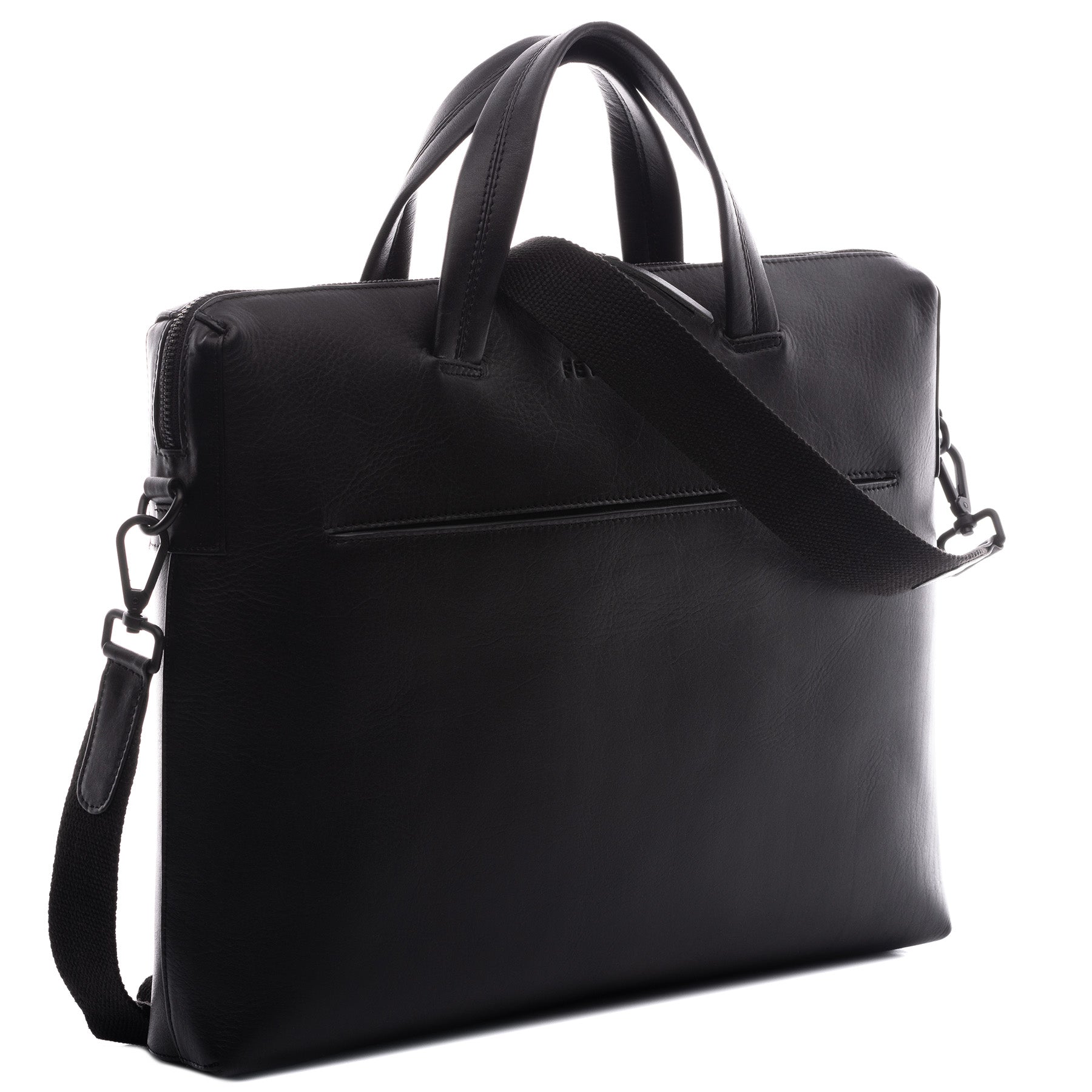 FEYNSINN Laptoptasche Leder ENNO schwarz Businesstasche 44308