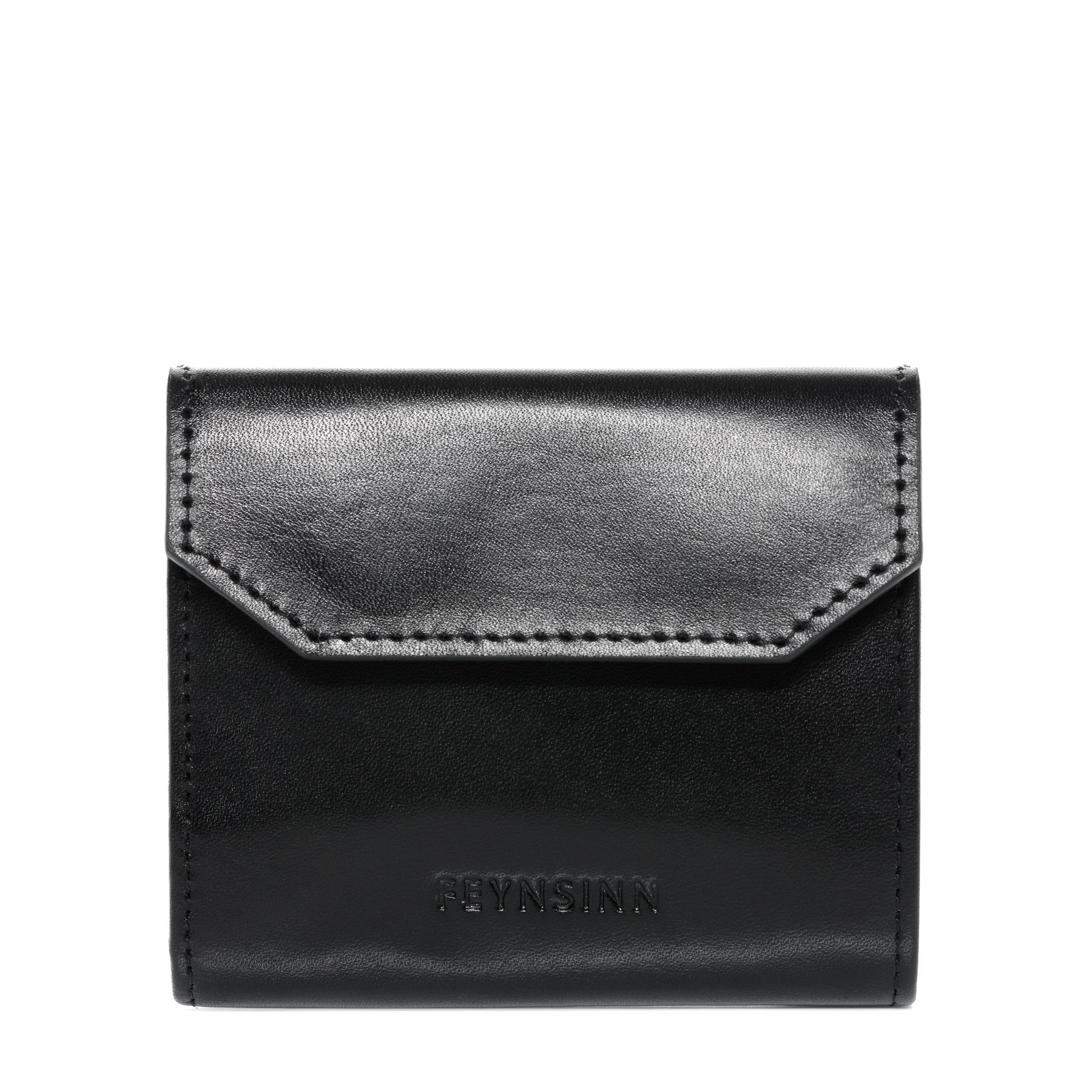 FEYNSINN BERLIN Damen Geldbeutel Leder - XS - KIMI schwarz 28099