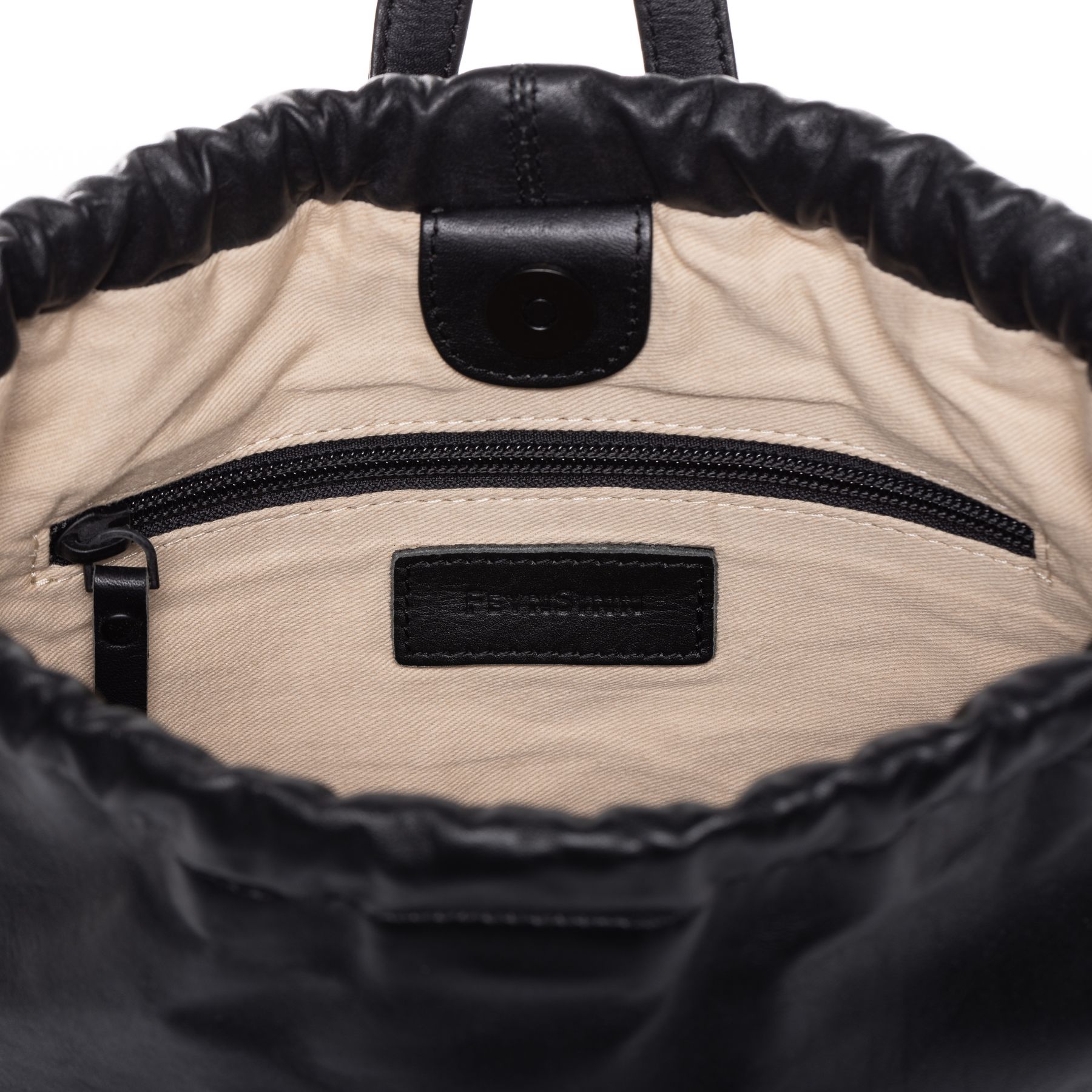 FEYNSINN BERLIN Rucksack Leder NIK schwarz 36683