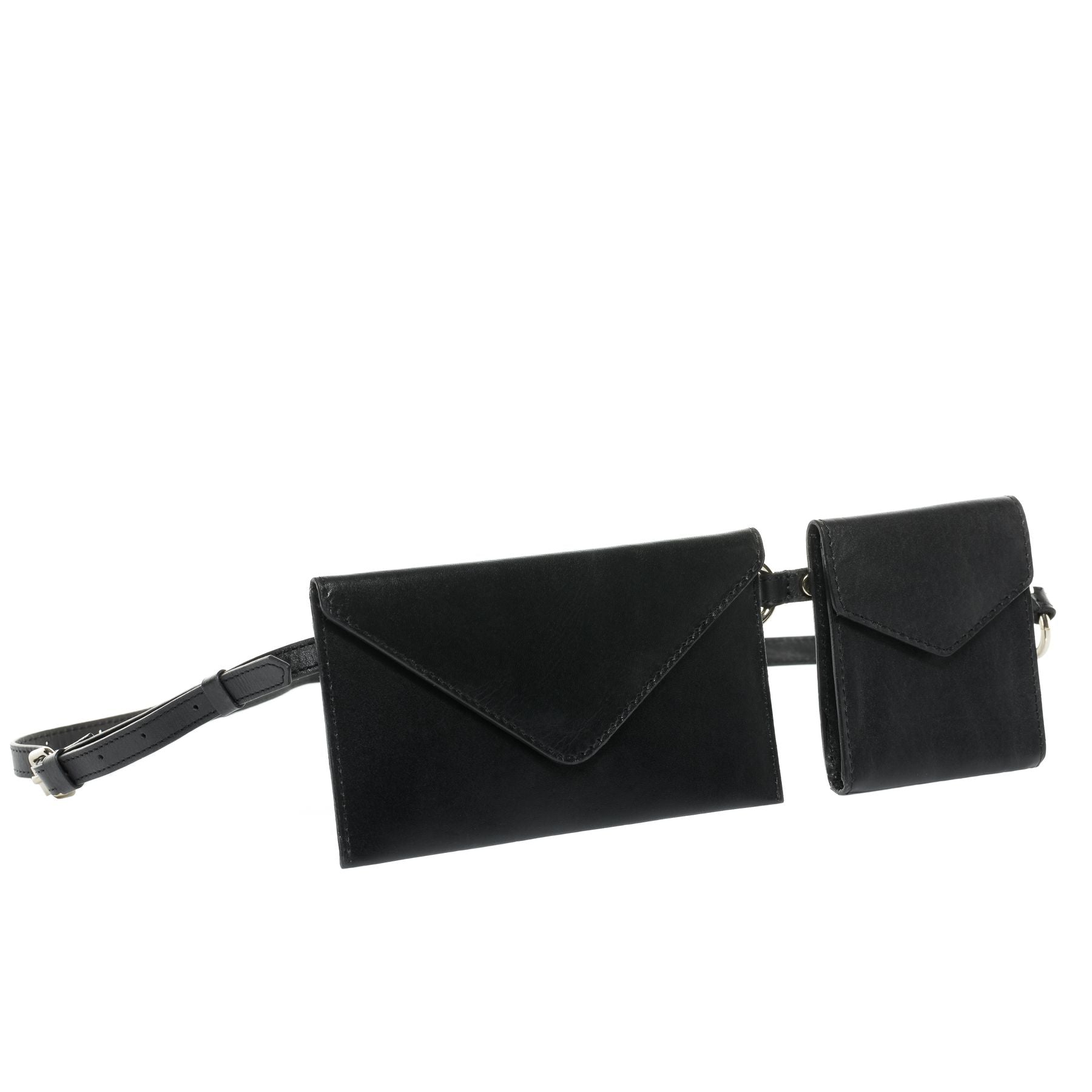 FEYNSINN BERLIN Hüfttasche & Umhängetasche Leder klein VINCE schwarz 27138