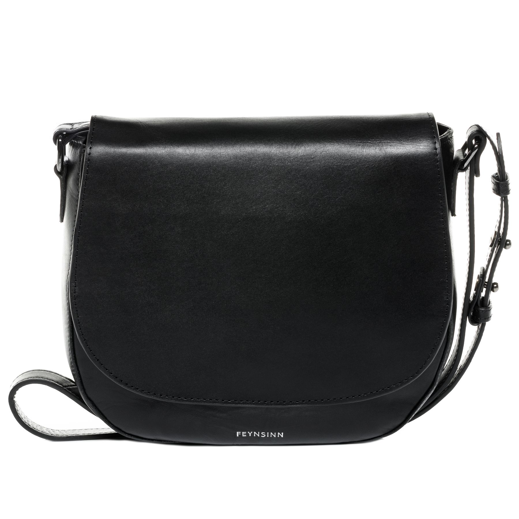 FEYNSINN BERLIN Schultertasche Leder klein ZOE schwarz 27145