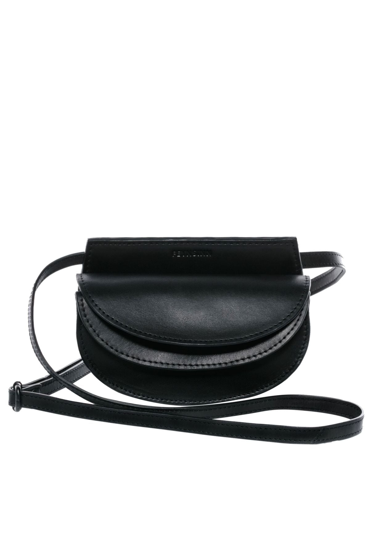 FEYNSINN BERLIN Umhängetasche Leder klein MARVI schwarz 28785