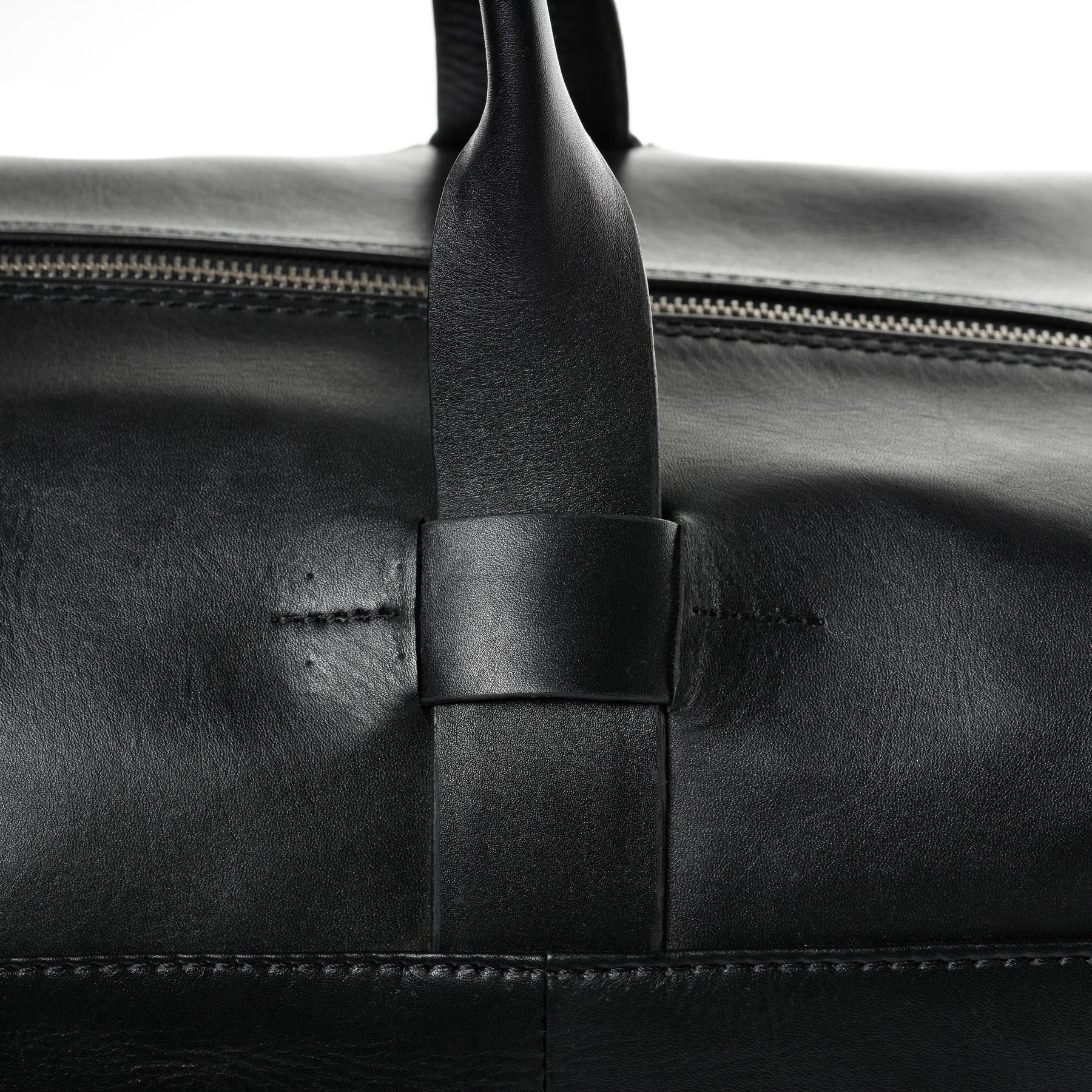 FEYNSINN BERLIN Reisetasche groß Leder TROY schwarz 27563