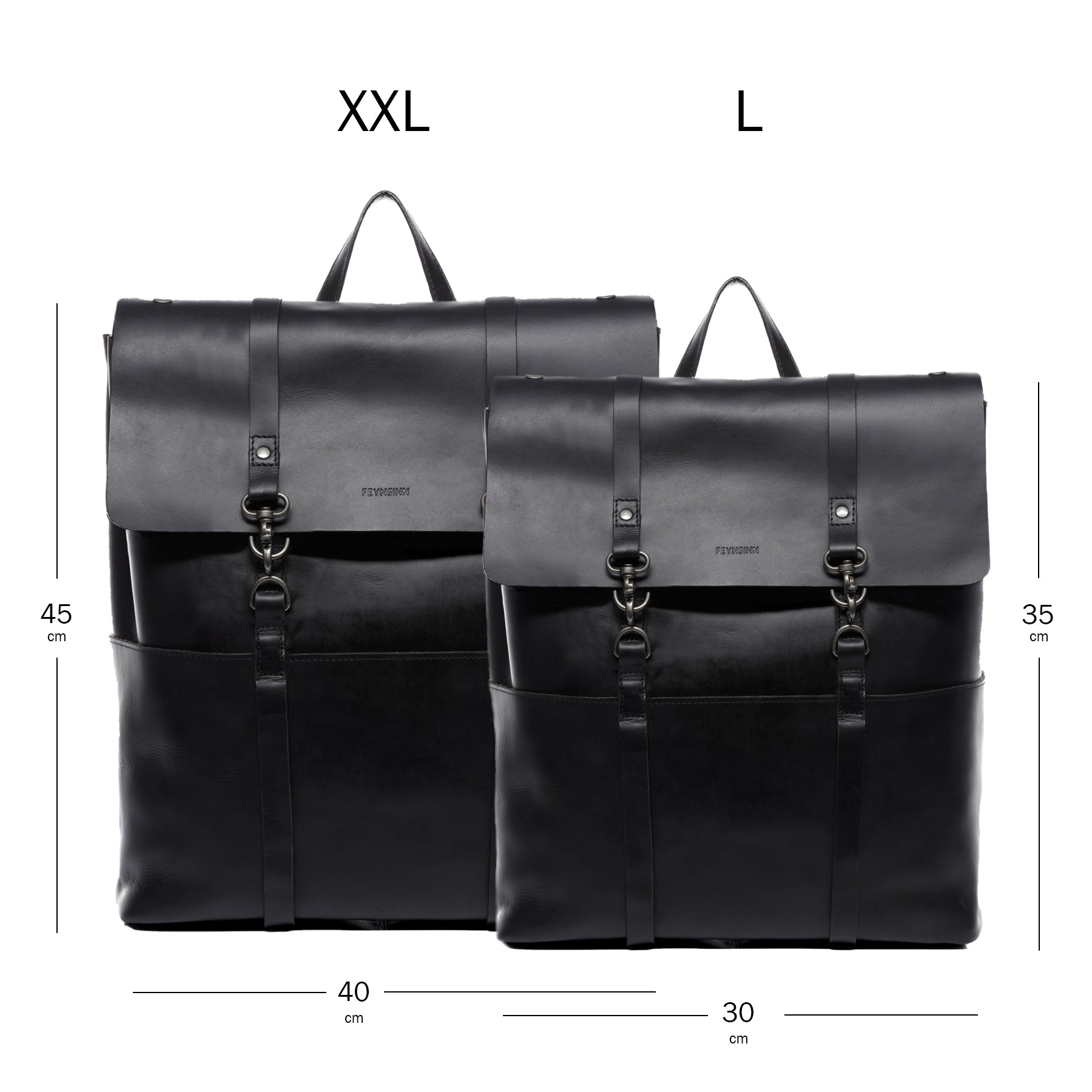 FEYNSINN BERLIN Rucksack Leder XL VAL 29189