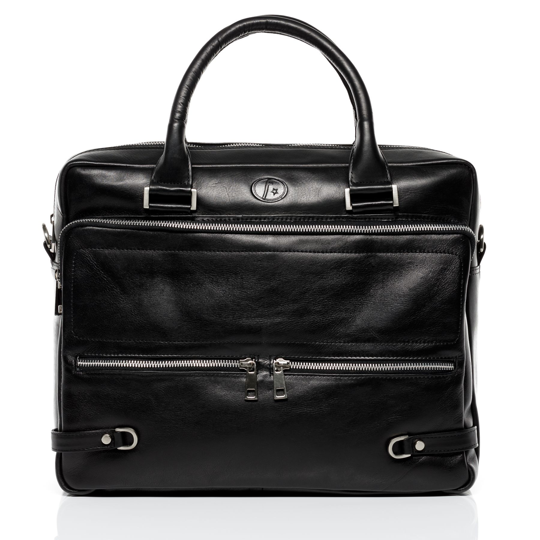 FERGÉ Laptoptasche Leder ENZO 1 13136