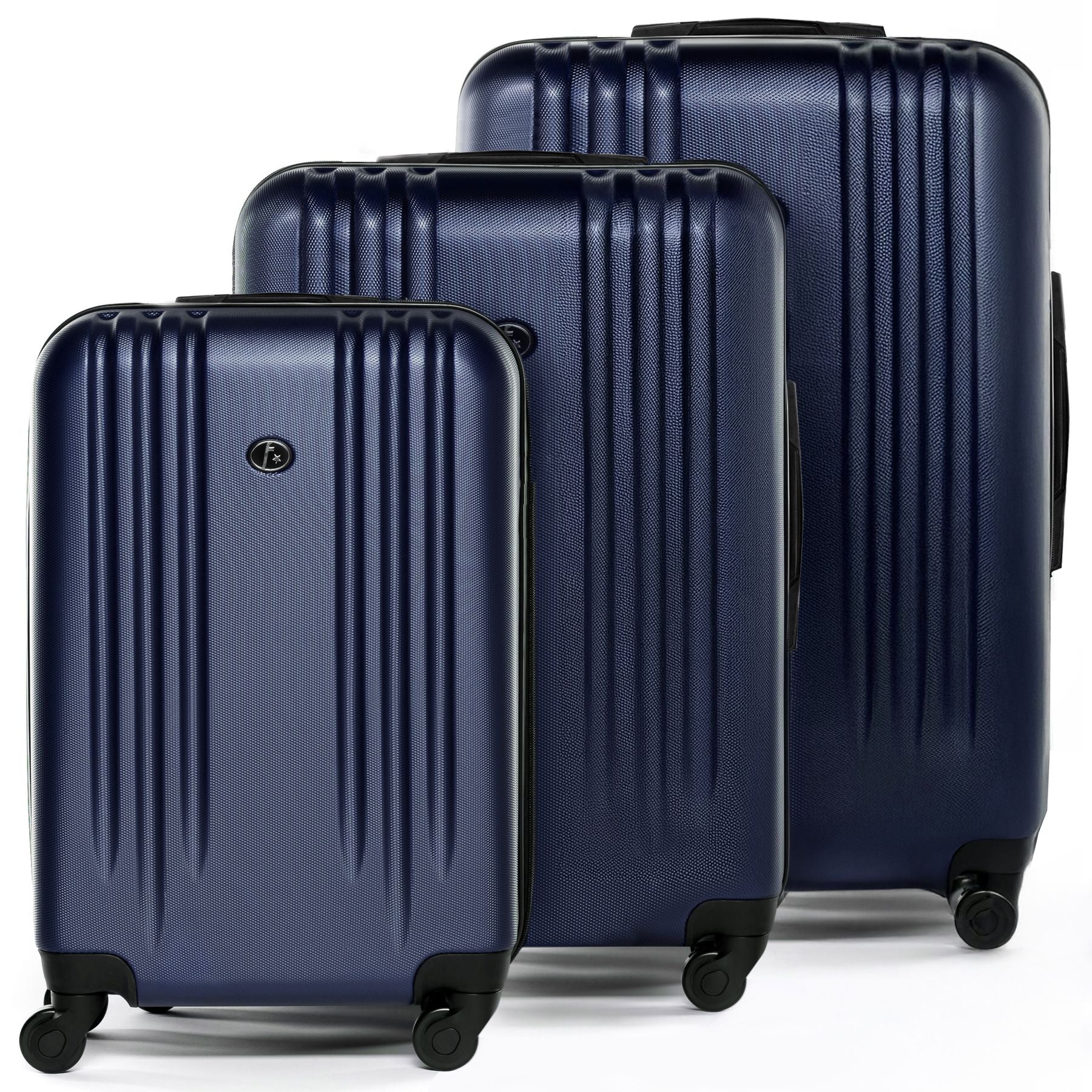 FERGÉ Kofferset 3-teilig Marseille gelb 3er Trolley Set 49103