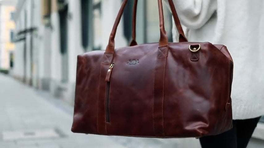 Thumbnail von Reisetasche aus Leder