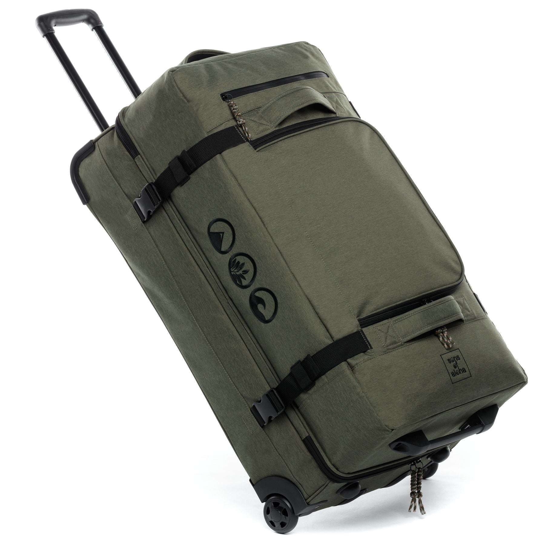 SONS OF ALOHA Reistas met wieltjes, Split Roller Kane Koffer, robuust, met 2 wielen, 80 cm, duffle, sporttas, trolley en tas, 140 l, Xxl-140 liter, 140 litre, ALOHA SONS OF ALOHA Reistas met wieltjes, Split Roller Kane Koffer, robuust, met 2 wielen, 80 cm, duffle, sporttas, trolley en tas, 140 l, Xxl-140 liter, 140 litre, ALOHA