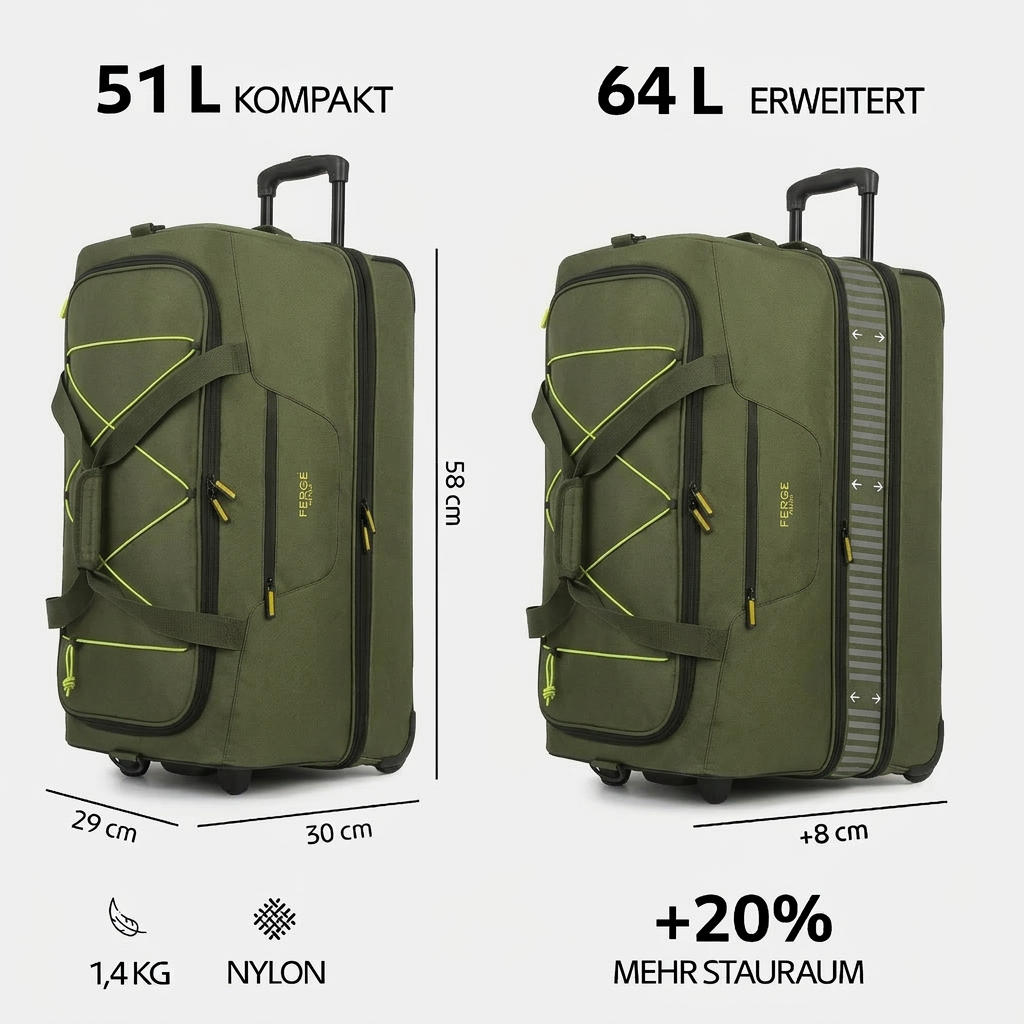 Paris2.0_Olive_Gelb_Handgepäck_Maße