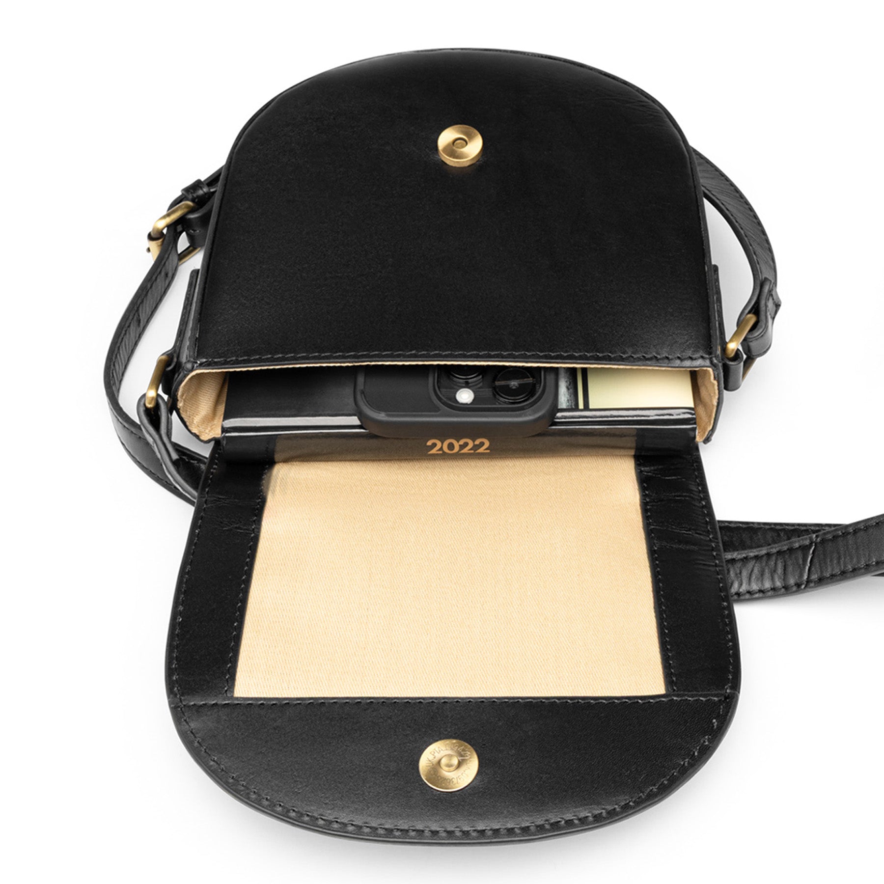 TRISH Glatt schwarz S Innen