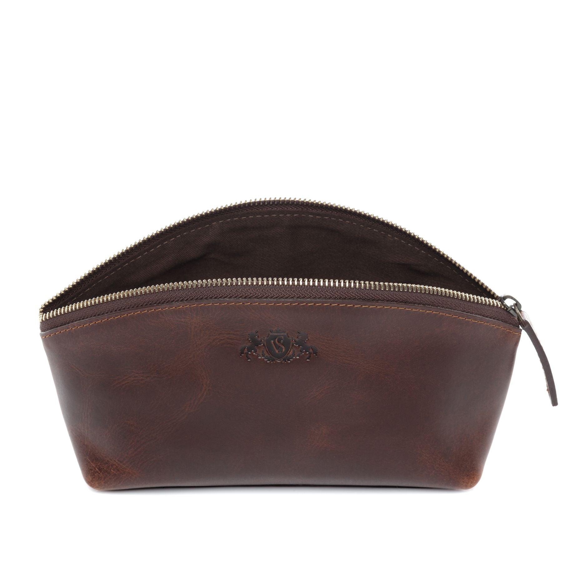SID & VAIN Make up Bag ABBY braun-cognac 20158