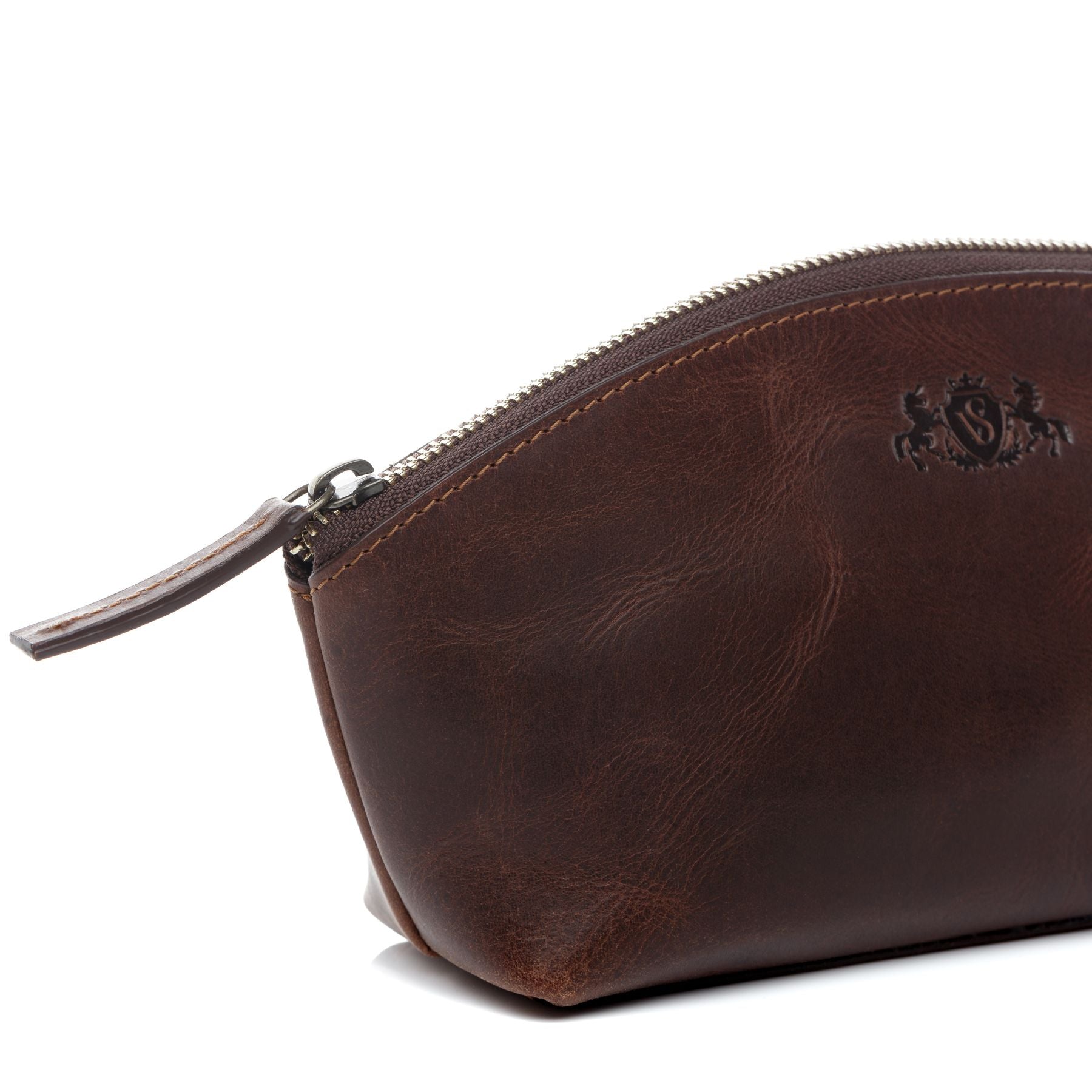 SID & VAIN Make up Bag ABBY braun-cognac 20160