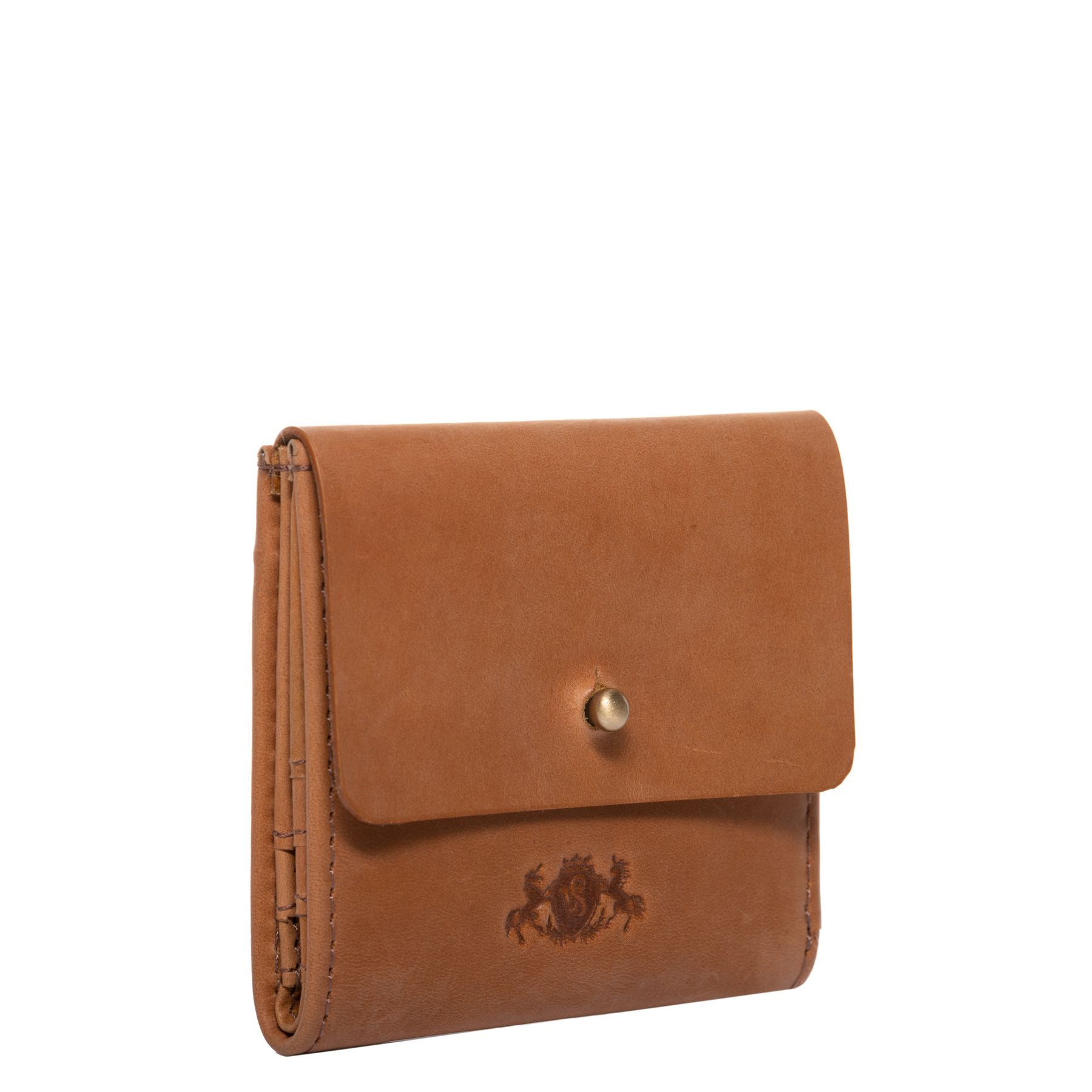 SID & VAIN Damen Geldbeutel Leder klein ELSA natural-light-tan 34647