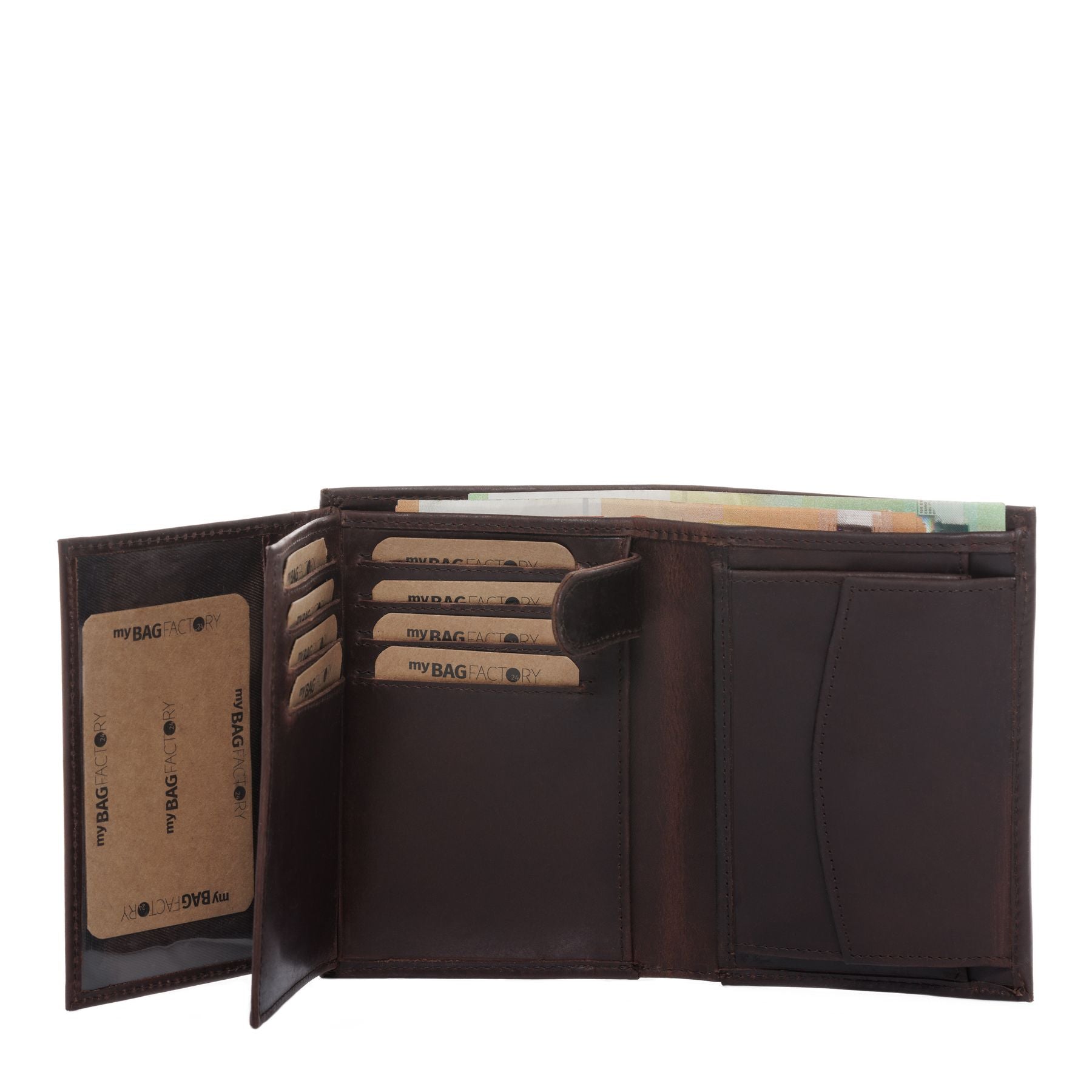 BACCINI Geldbeutel Leder EastWest - LEANDRO 32694
