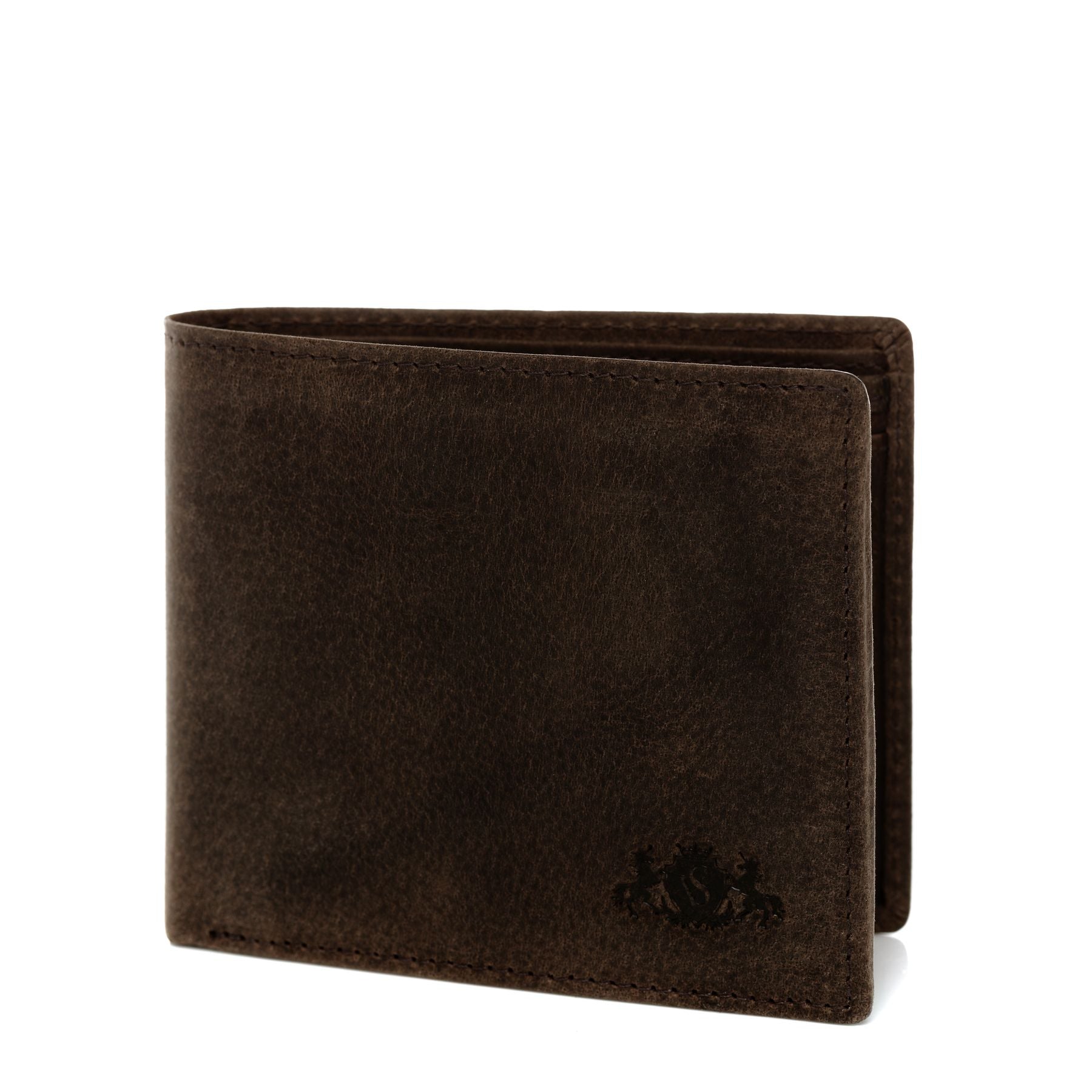 SID & VAIN Geldbeutel Leder JACK dark-brown 23601