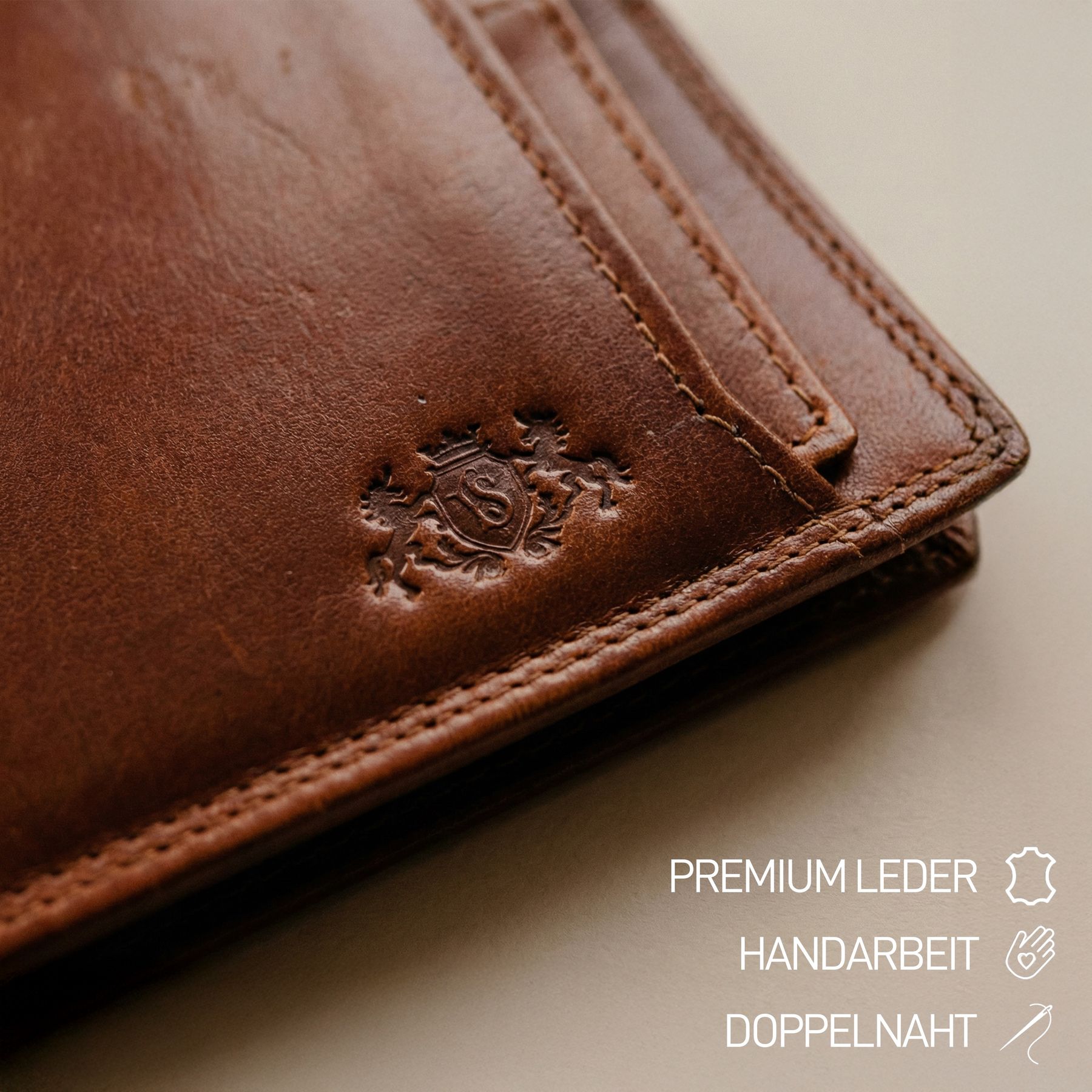 SID & VAIN Wallet Removable Card Holder RFID Protection Genuine Leather Wallet Extra Flat Design Men's Wallet JACOB