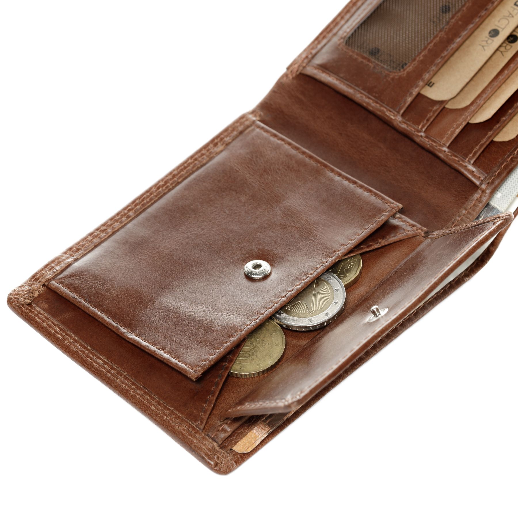 SID & VAIN Geldbörse Leder JACOB versch. Farben Brieftasche Geldbörse 49822