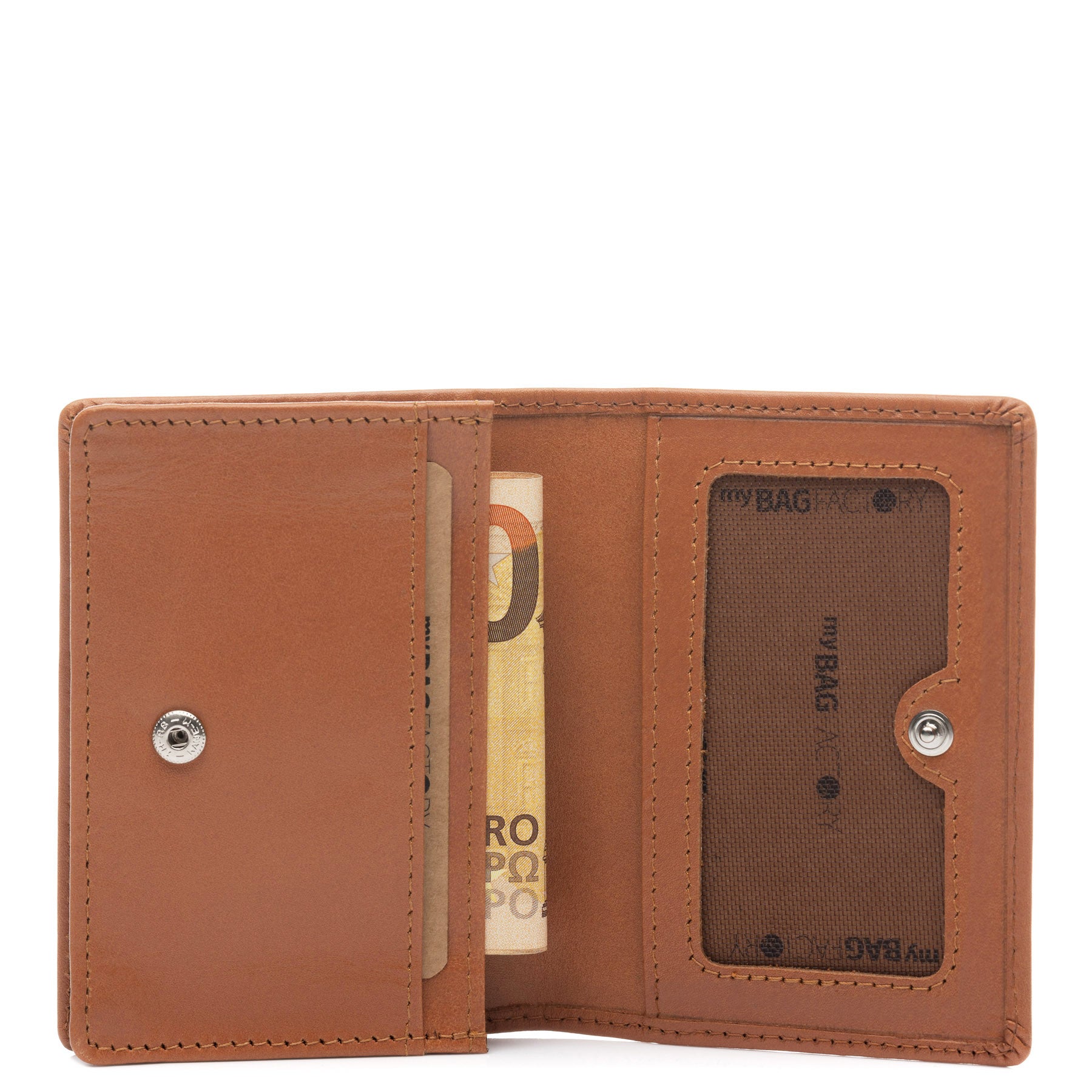 SID & VAIN Kartenhalter Leder COLBY schwarz oder hellbraun 38989