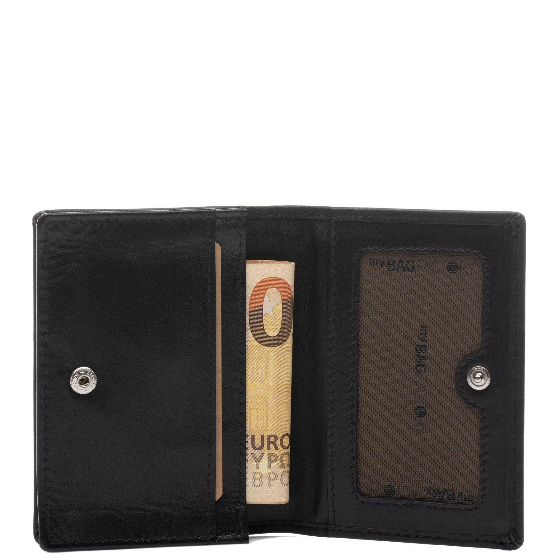 SID & VAIN Kartenhalter Leder COLBY schwarz oder hellbraun 38979