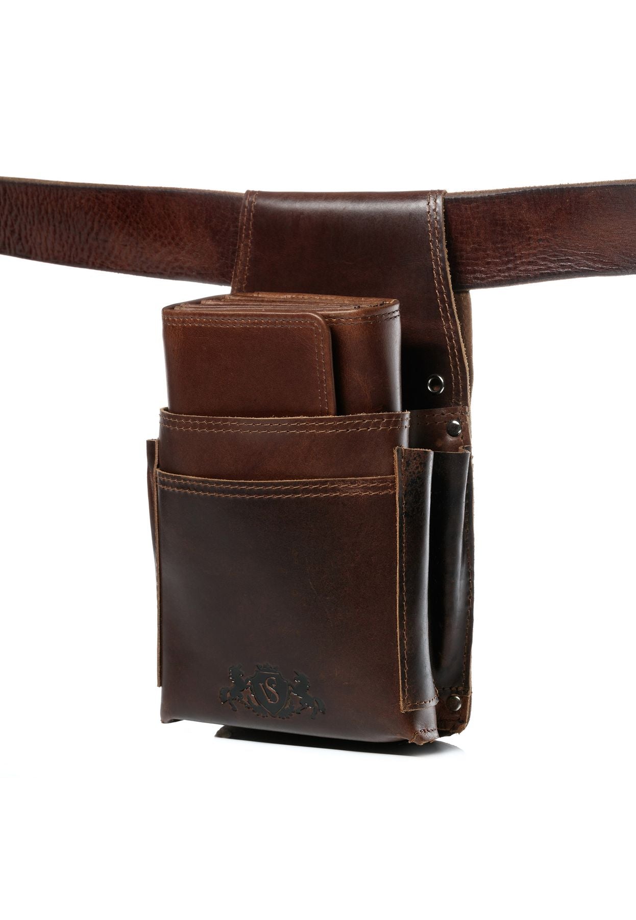SID & VAIN Kellnerbörse Lederbraun ABERDEEN 47276