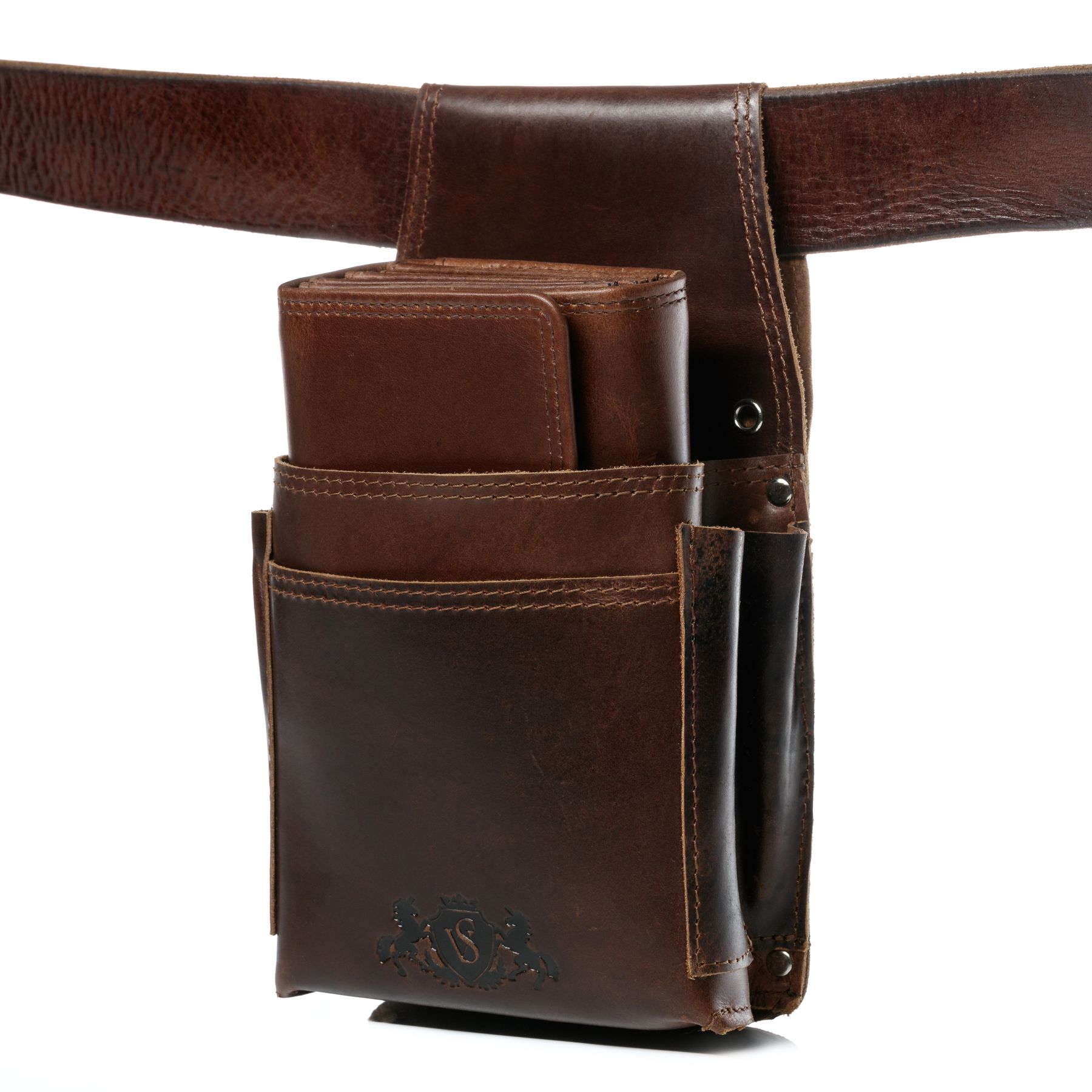 SID & VAIN Kellnerbörse Lederbraun ABERDEEN 47265