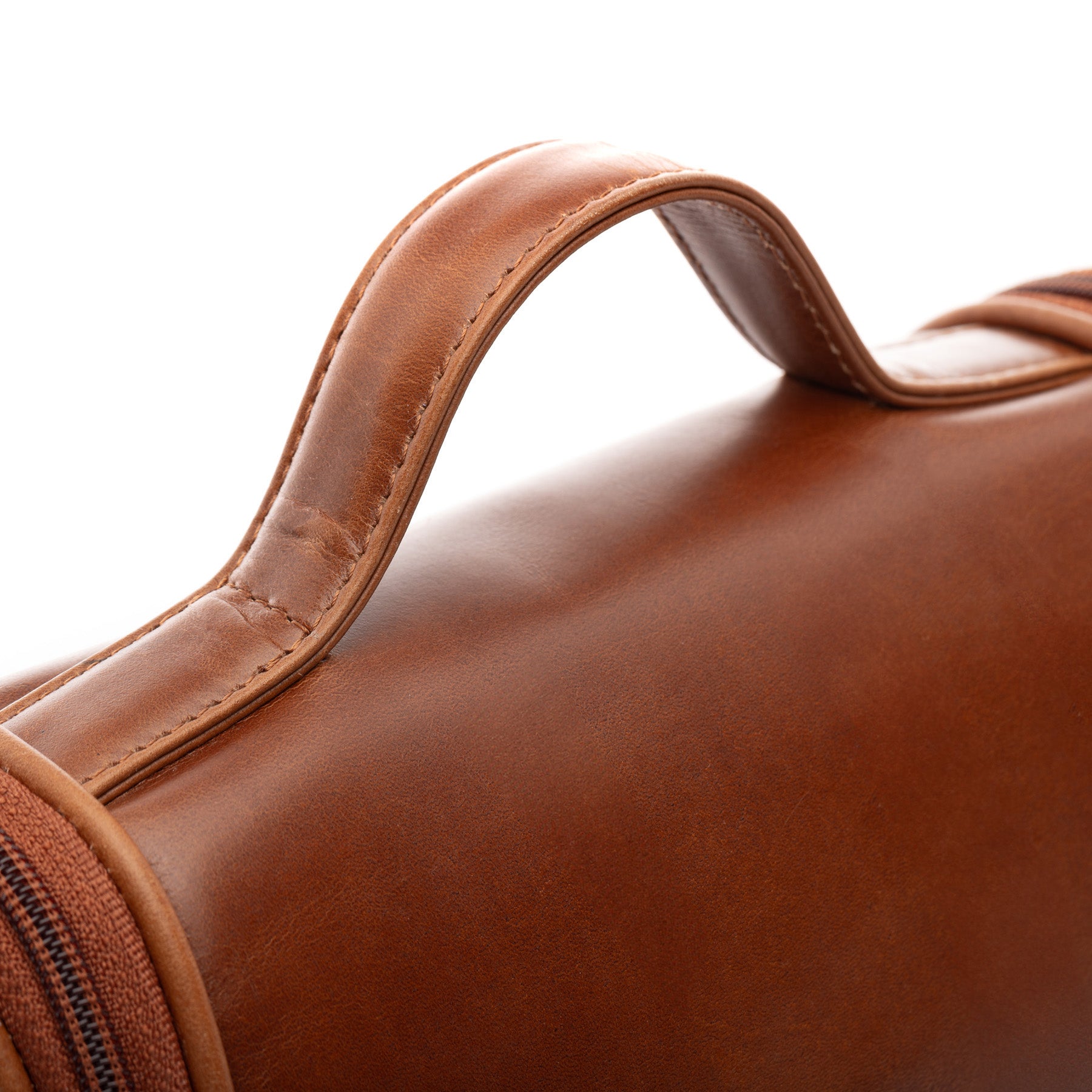 SID & VAIN Kulturtasche Leder DEXTER Hellbraun Kulturbeutel 45801