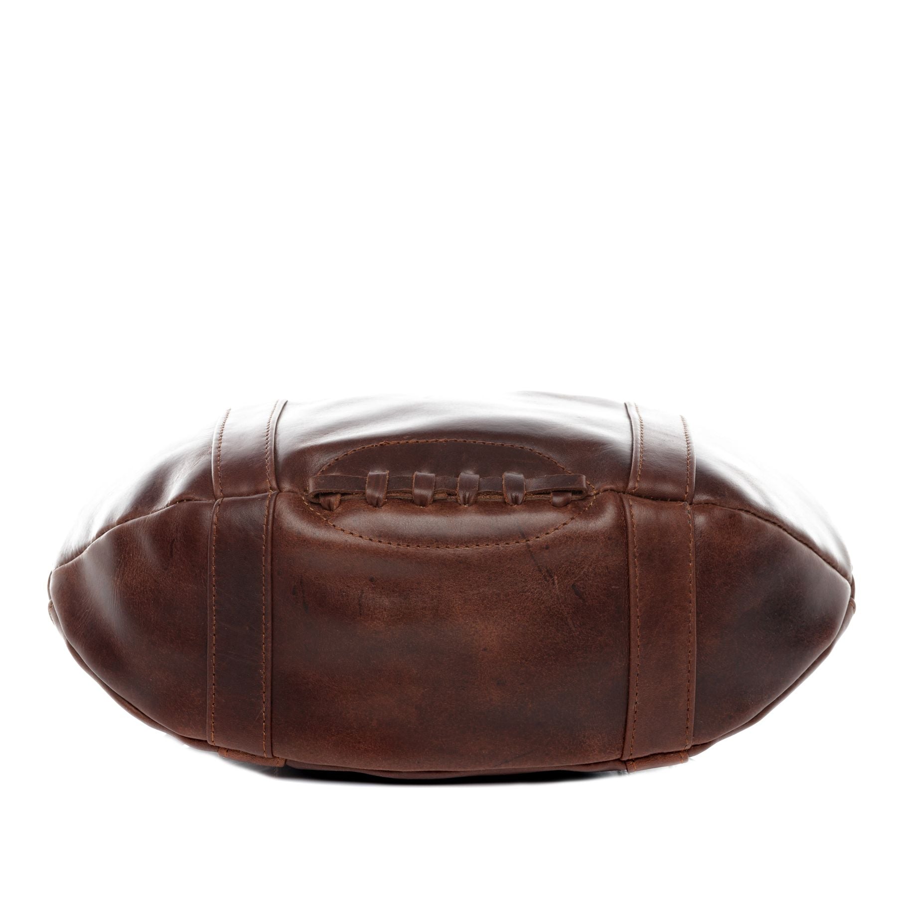 SID & VAIN Kulturbeutel Leder-football ISAAC braun-cognac 21031