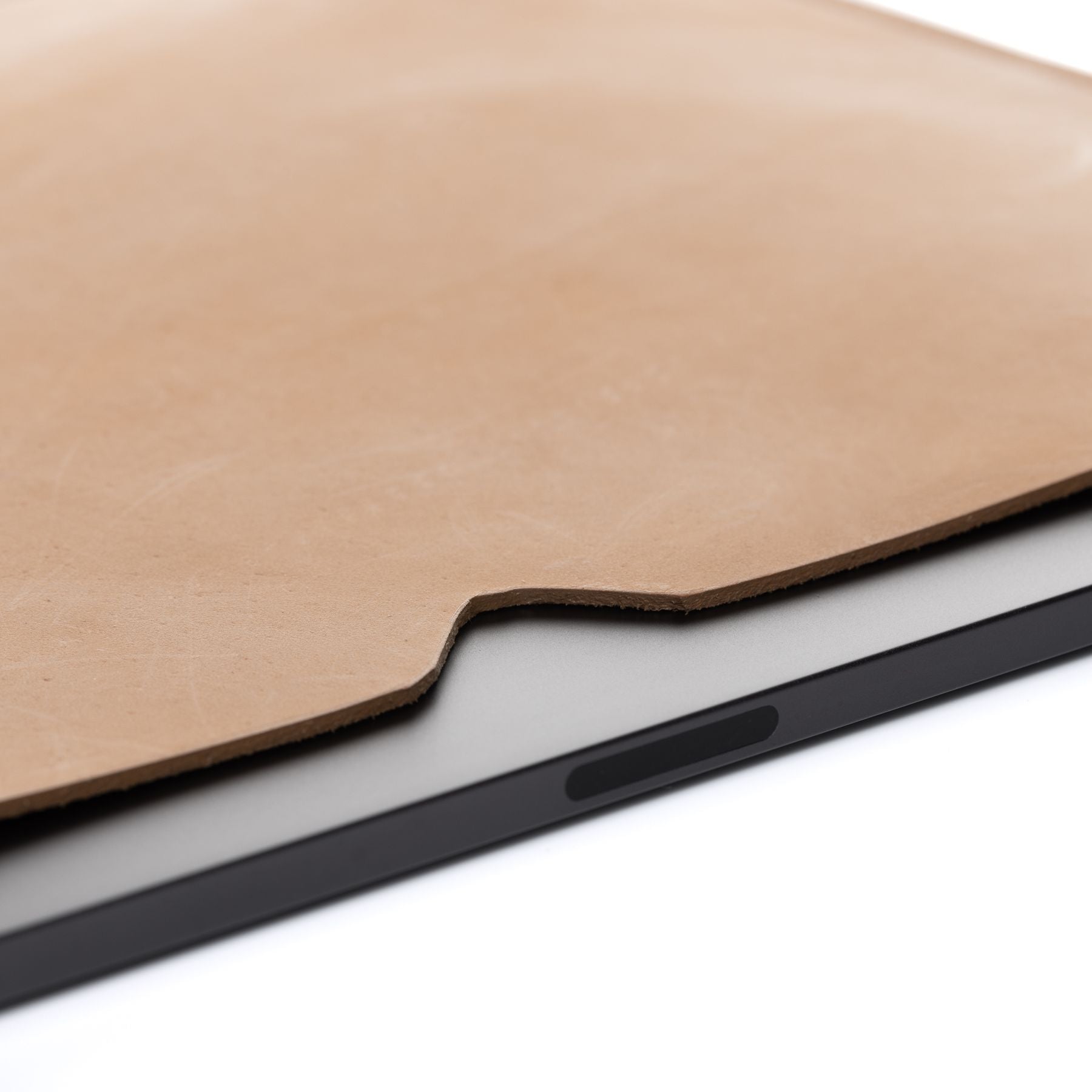 SID & VAIN Laptophülle Leder klein RORY natural-light-tan 36750