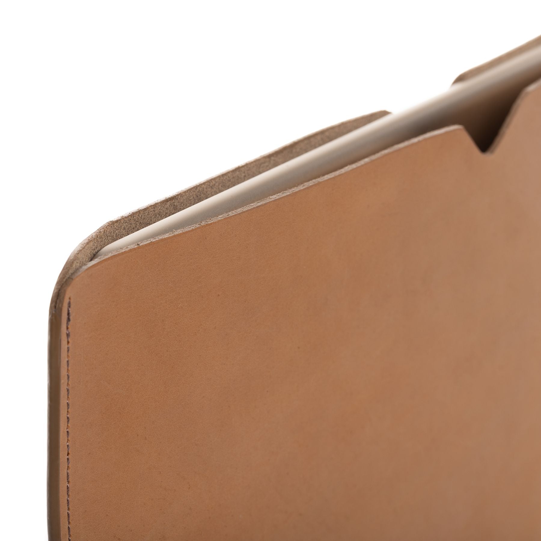 SID & VAIN Laptophülle Leder klein RORY natural-light-tan 36751