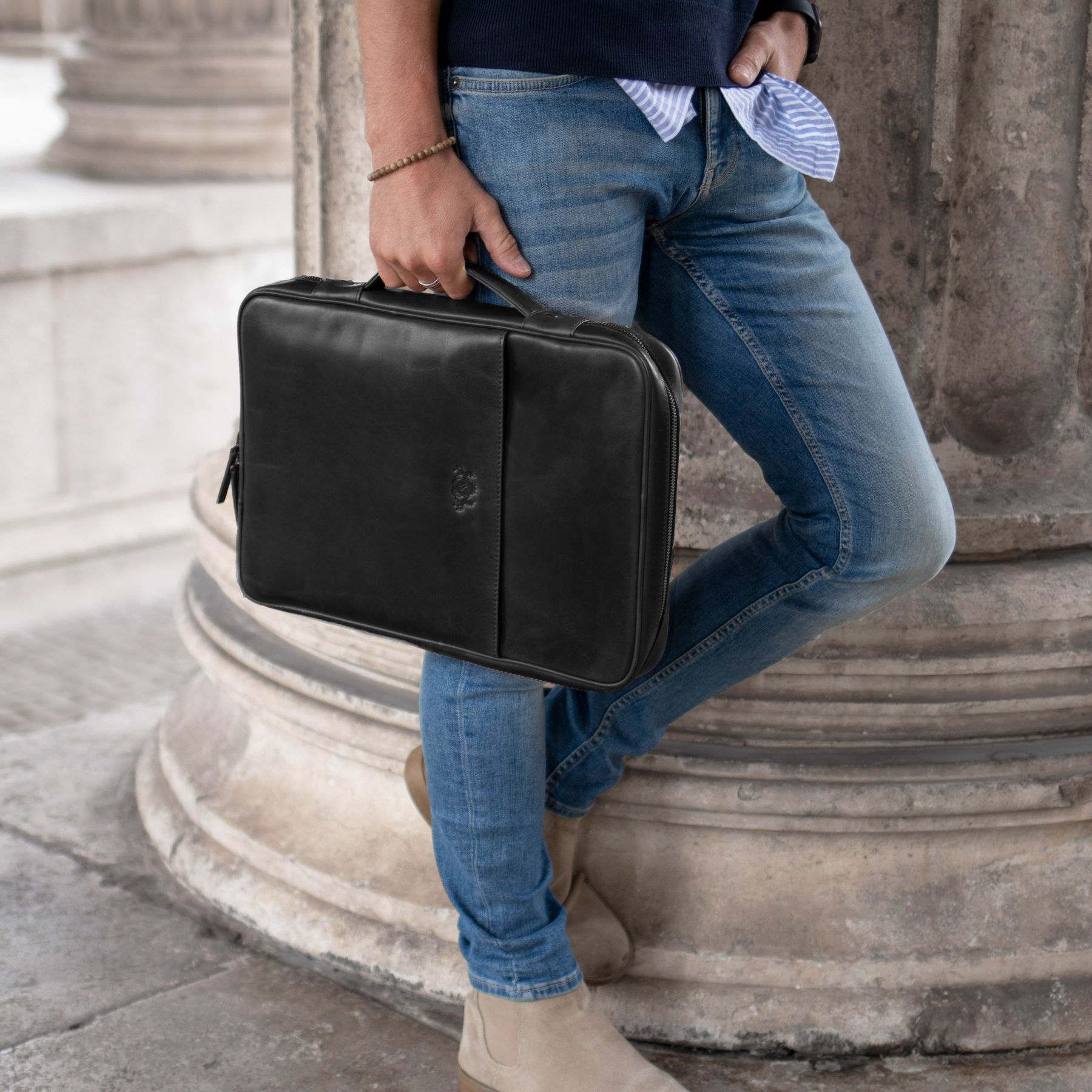 SID & VAIN Organizer-Tasche - 15" - JOSEY brown 35098