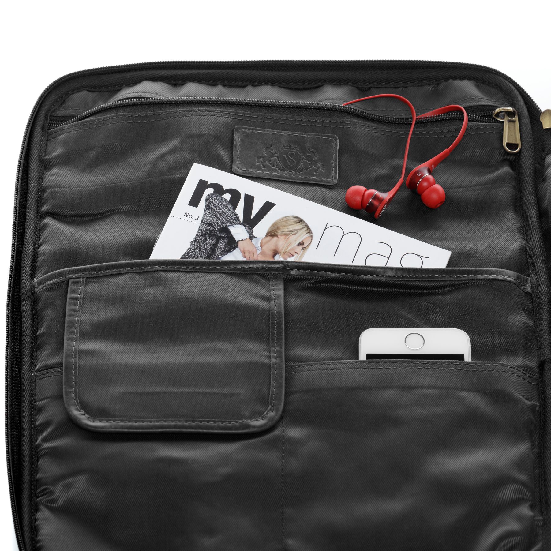 SID & VAIN Organizer-Tasche - 15" - JOSEY brown 35091