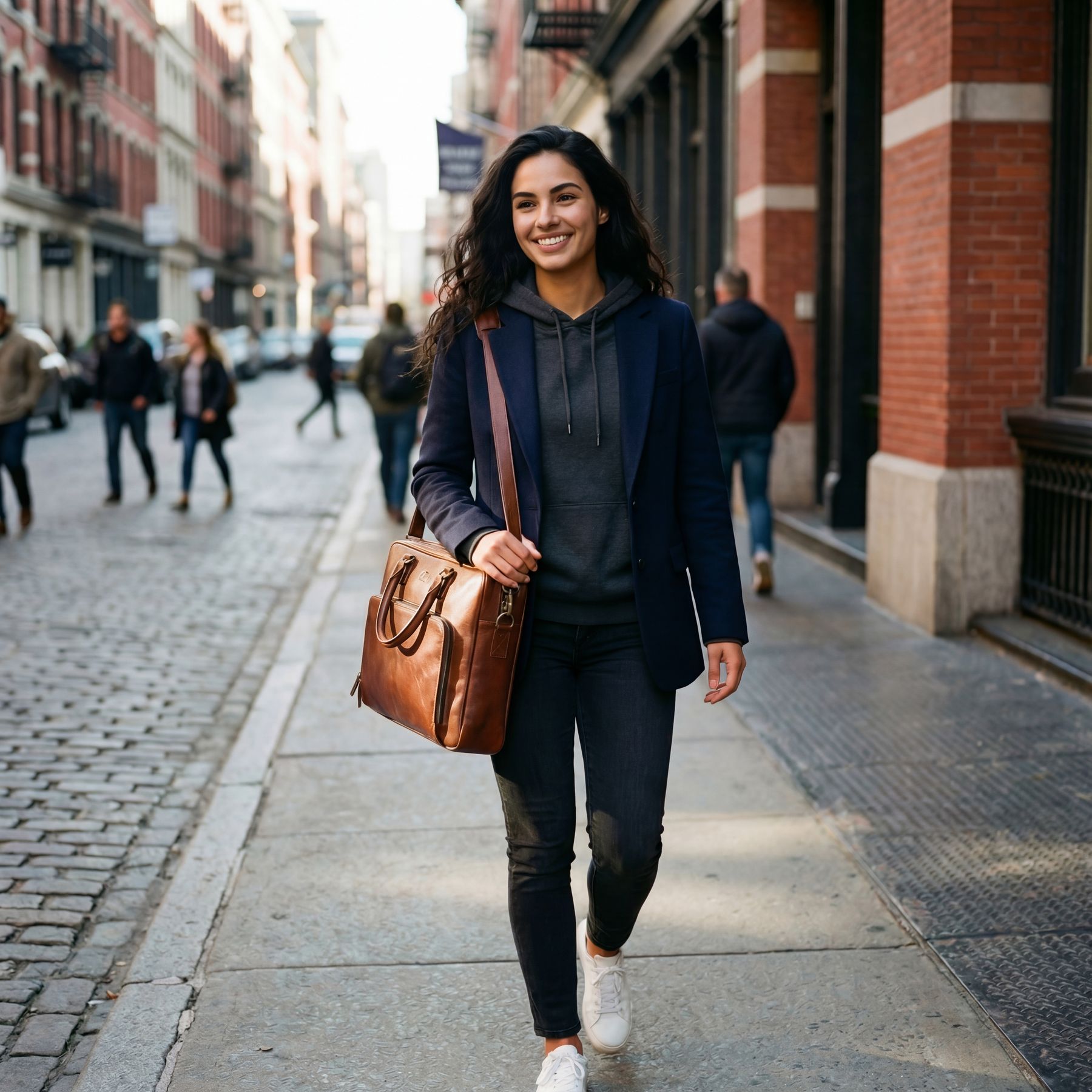 Aktentasche mit Frontfach 15" Harvey braun