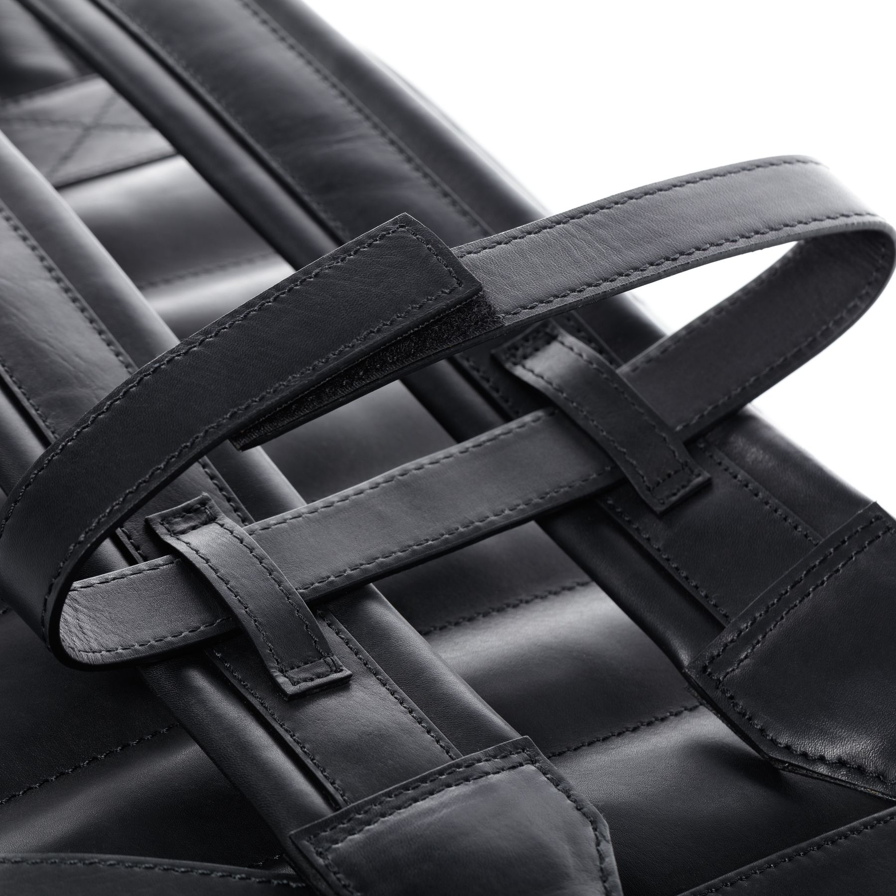 SID & VAIN Rucksack Leder DYLAN schwarz 20534