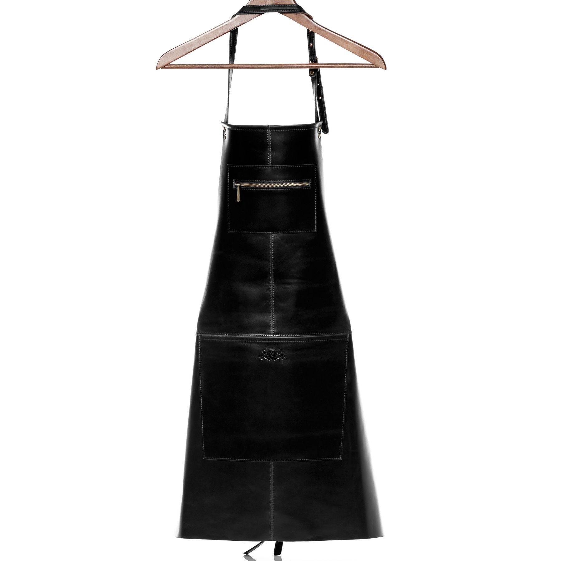 SID & VAIN Lederschürze Leder HEATHROW braun Grillschürze 47401