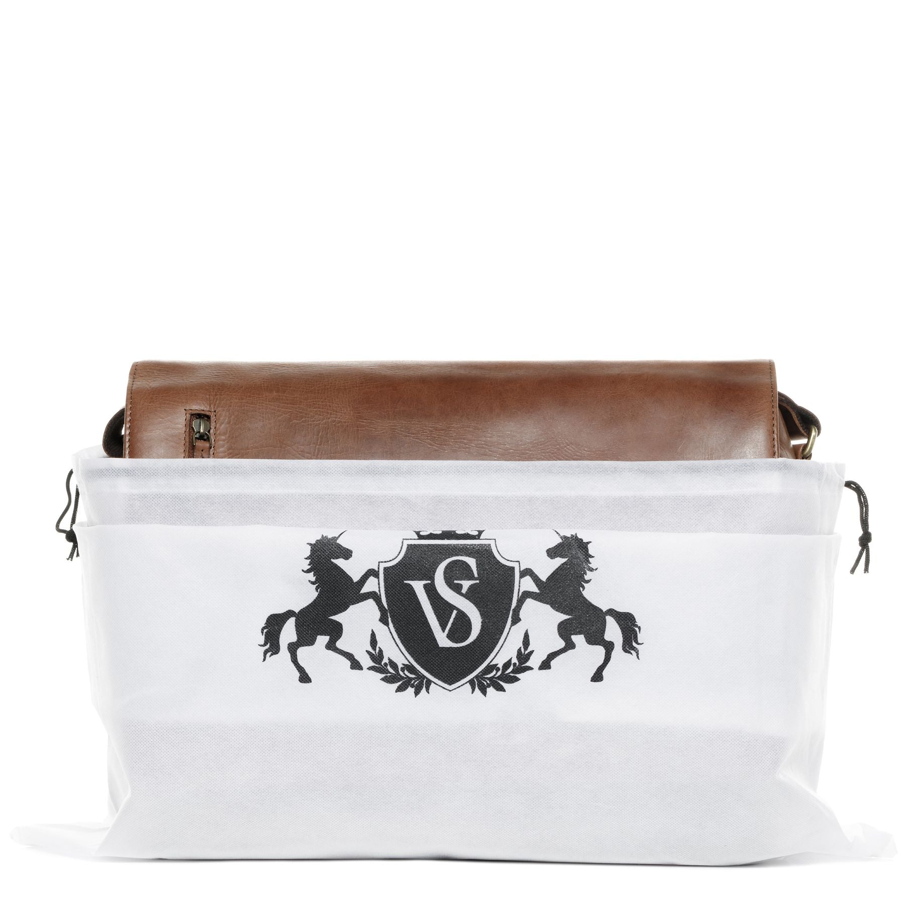 SID & VAIN Laptoptasche Lehrertasche Leder Joseph light-brown 27135