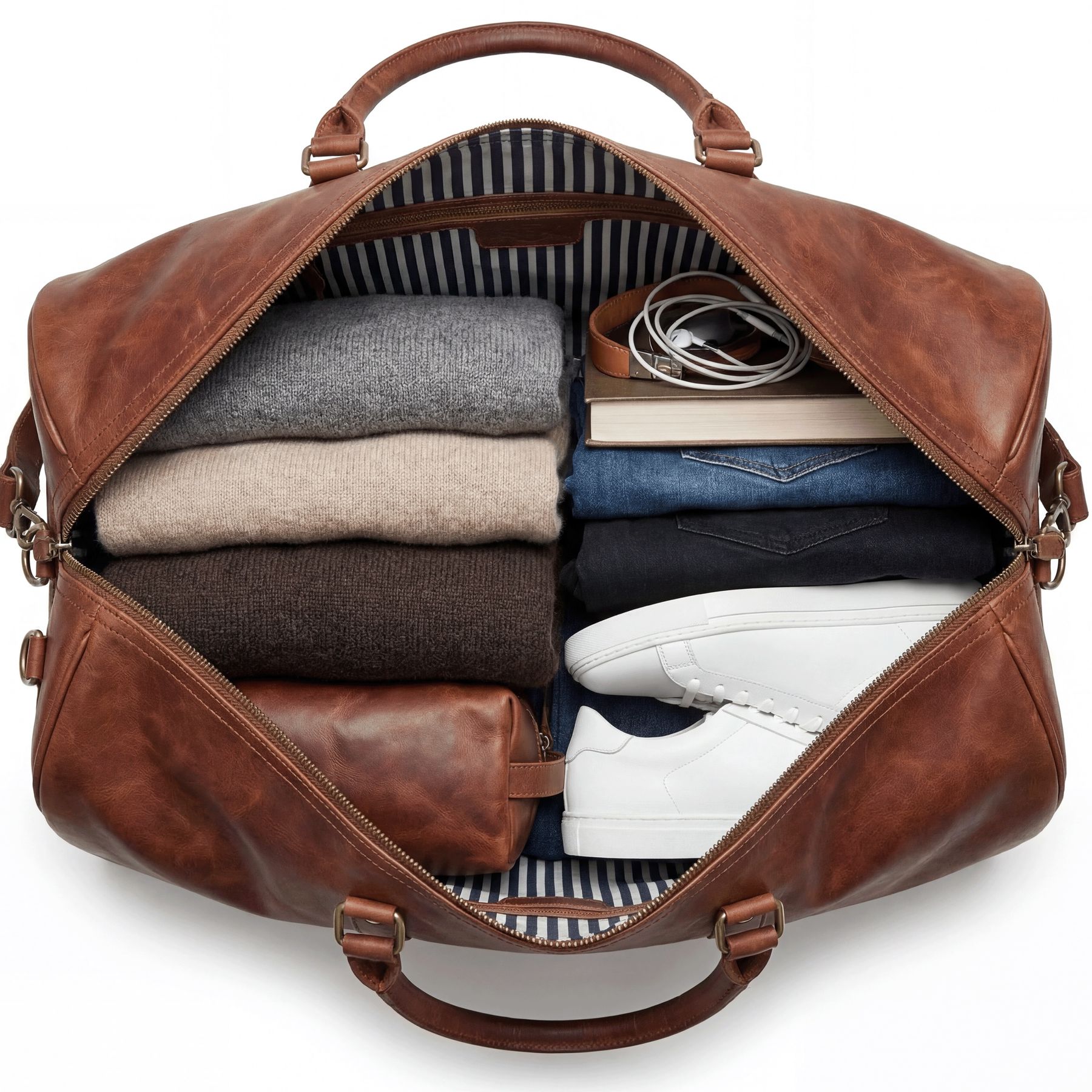 Reisetasche-Hunter-vintage-Sid-Vain-details-packen