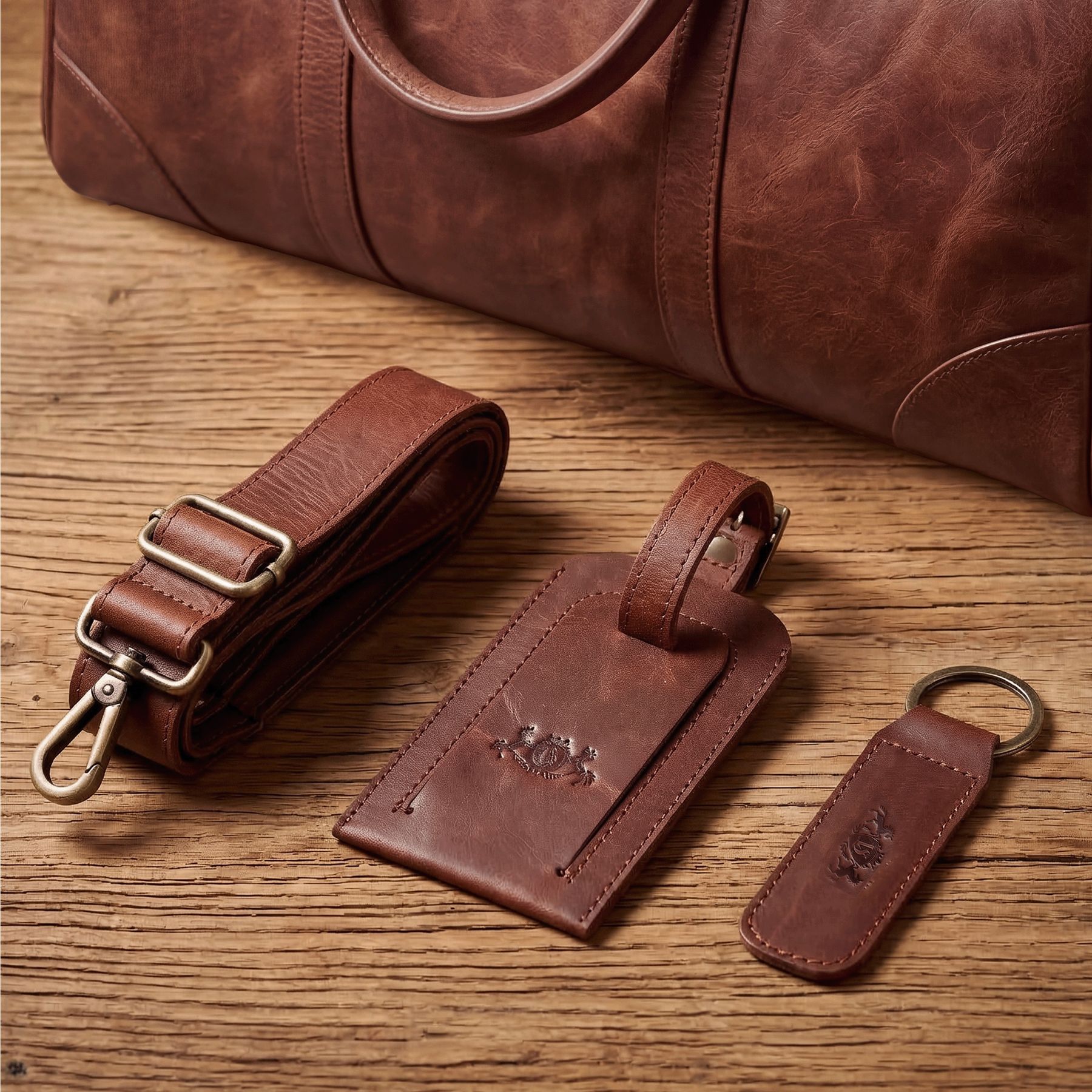 Reisetasche-Hunter-vintage-Sid-Vain-details