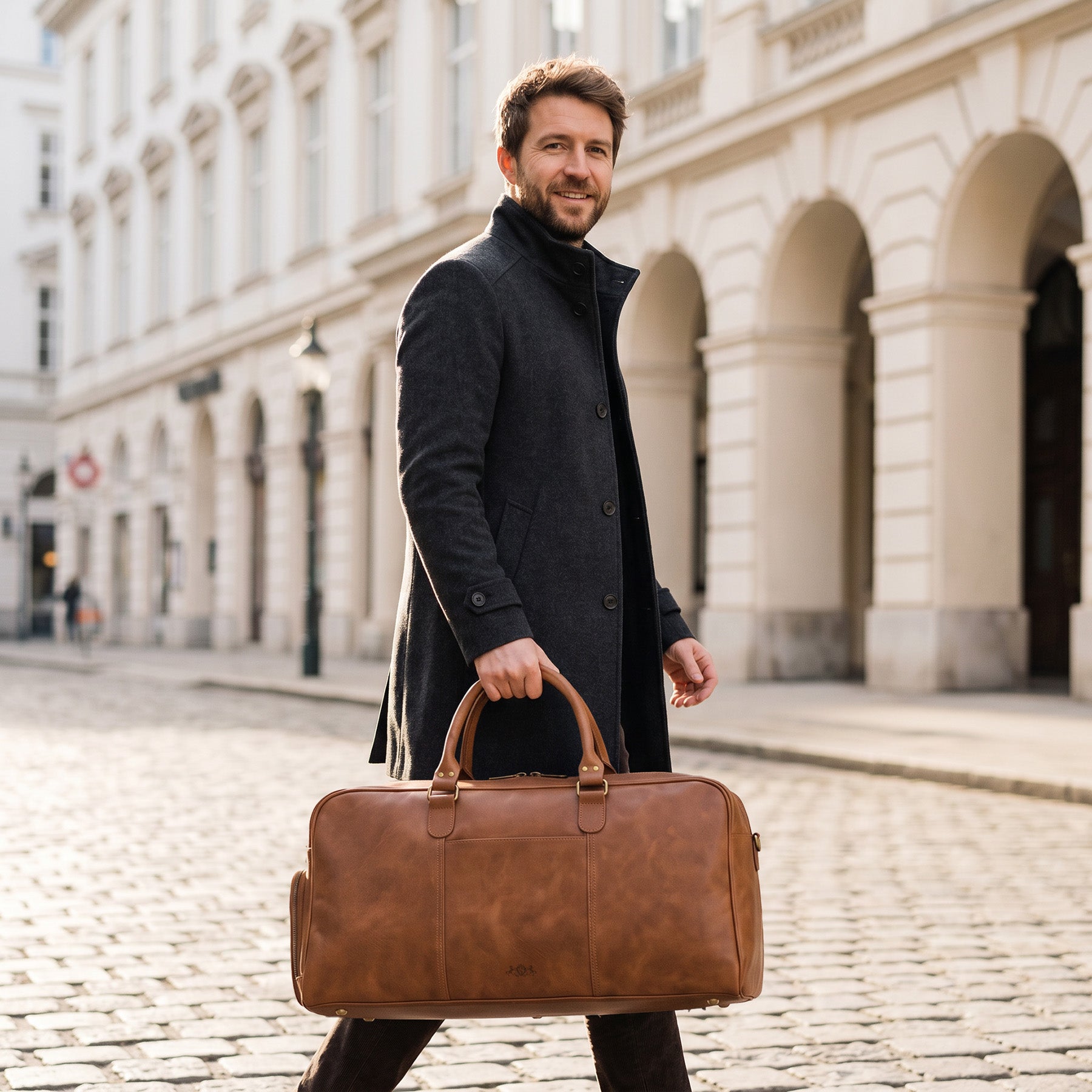 Reisetaschen Echtleder Bild-Inuse